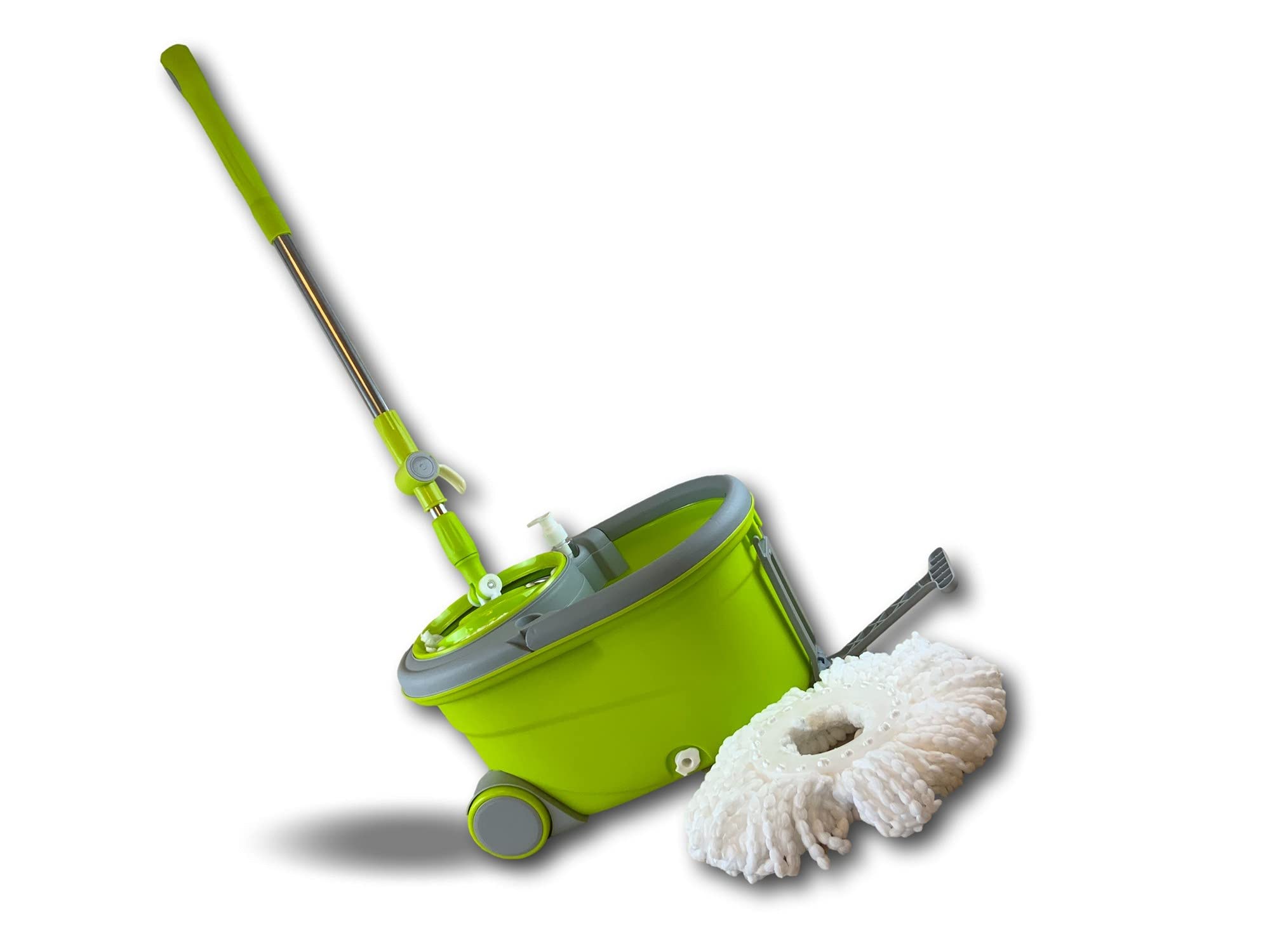 kibros-easy-mop-kit-seau-essoreur-10l-rotatif-balai-microfibre image 5