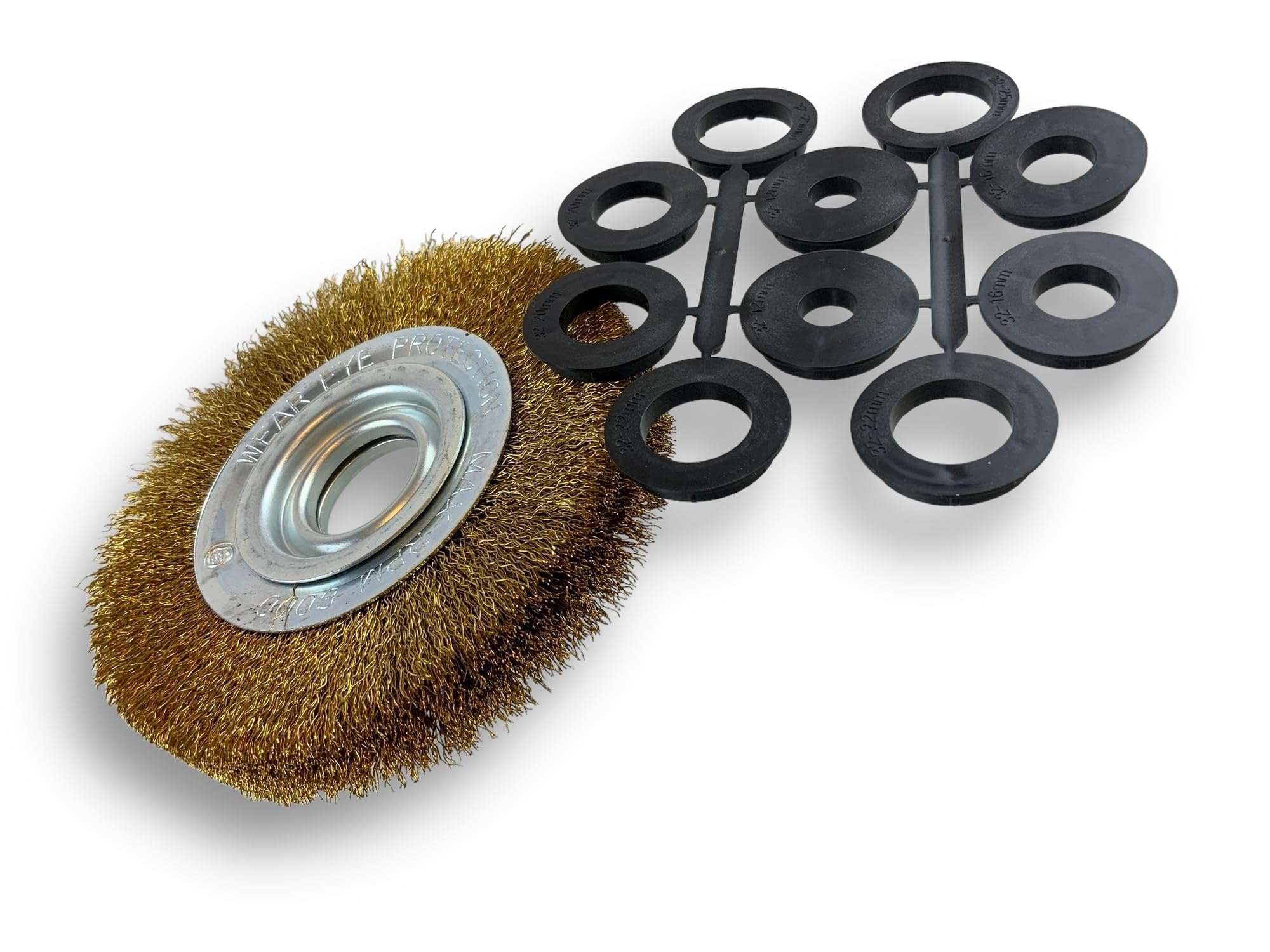 kibros-brosses-brosse-circulaire-touret-laiton-150-mm-2-rangs image 2