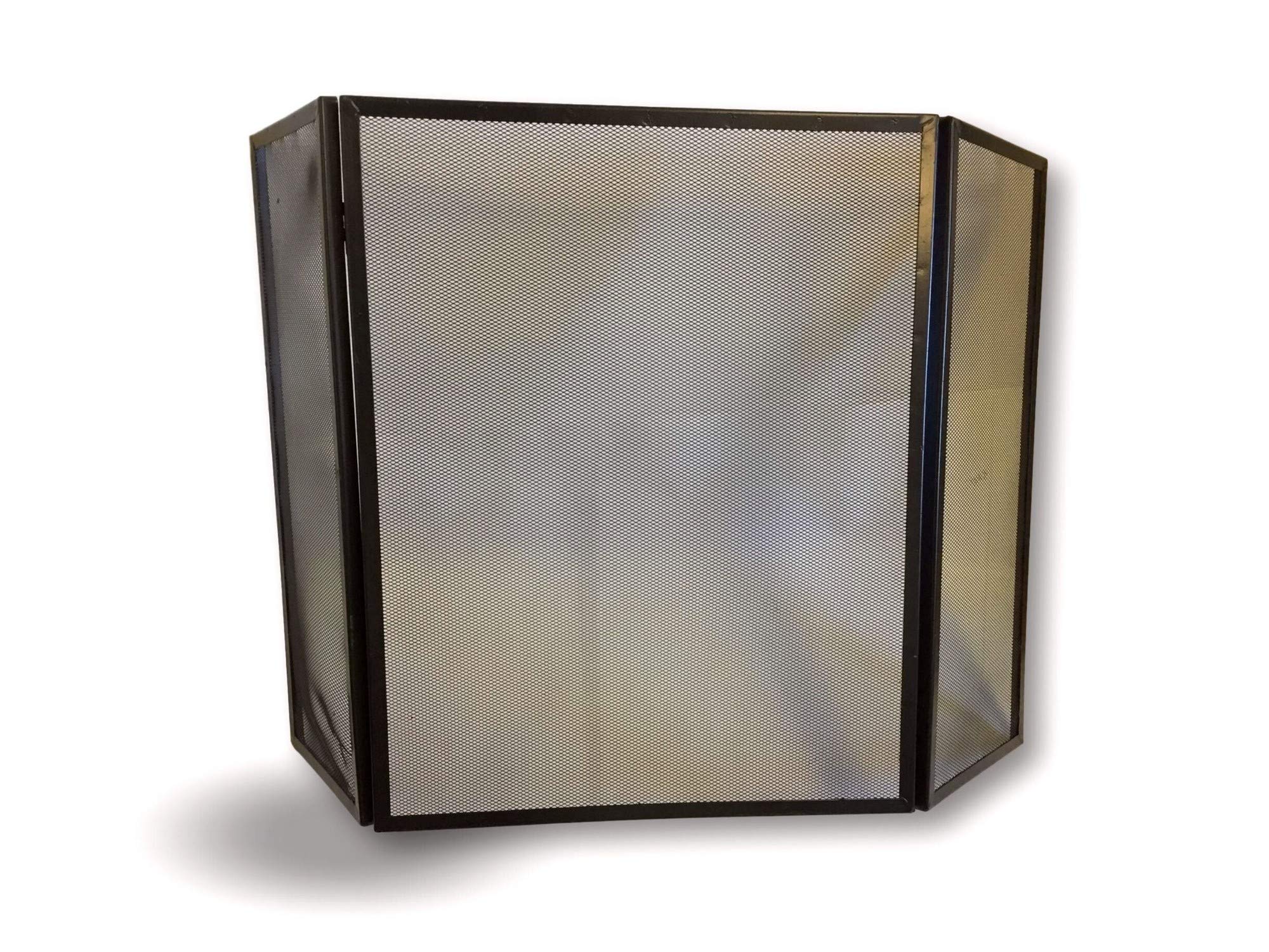 kibros-pare-feu-3-volets-acier-noir-68x121-cm-l-unit image 2