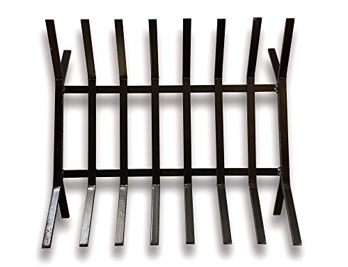 kibros-grille-porte-b-ches-acier-forg-8-barreaux-60x47-cm image 7