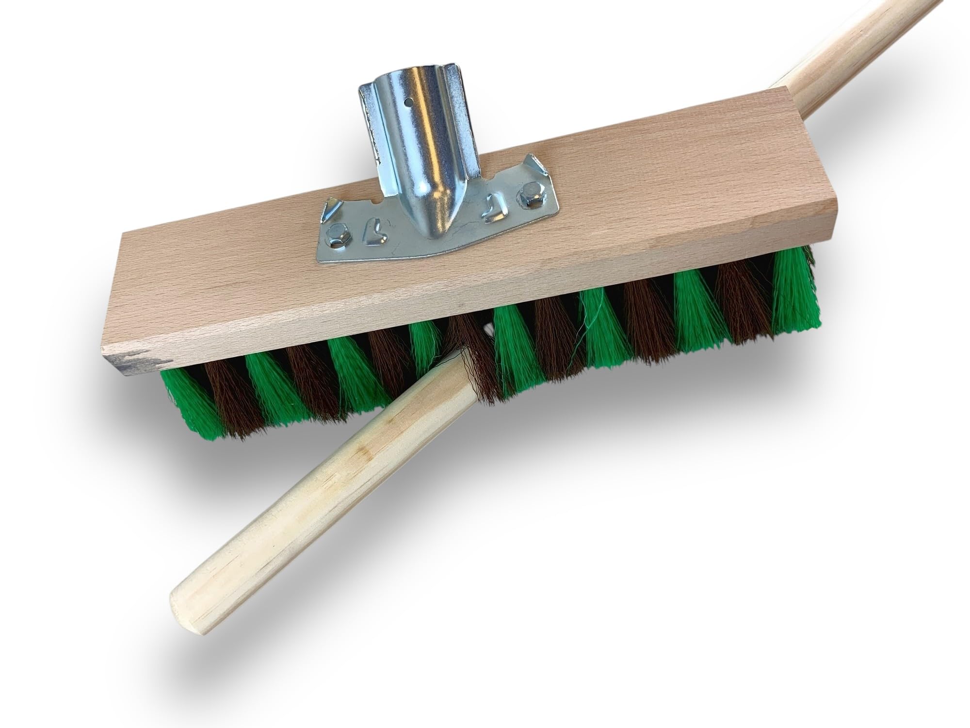 kibros-balai-cantonnier-32-cm-balai-jardin-fibre-z-br-e-avec-manche image 1