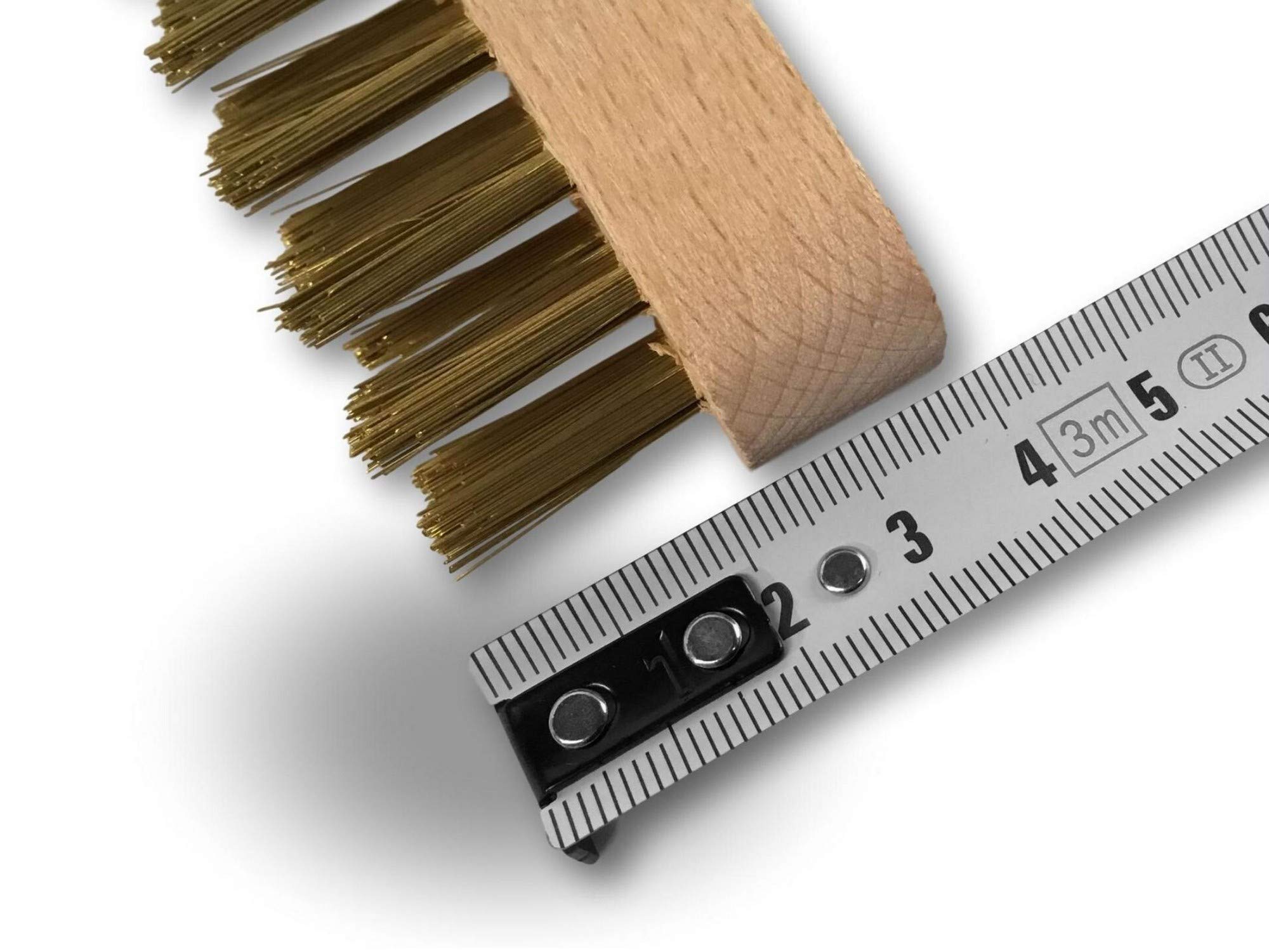 kibros-brosse-bougie-laiton-16-trous-manche-bois-unit image 7