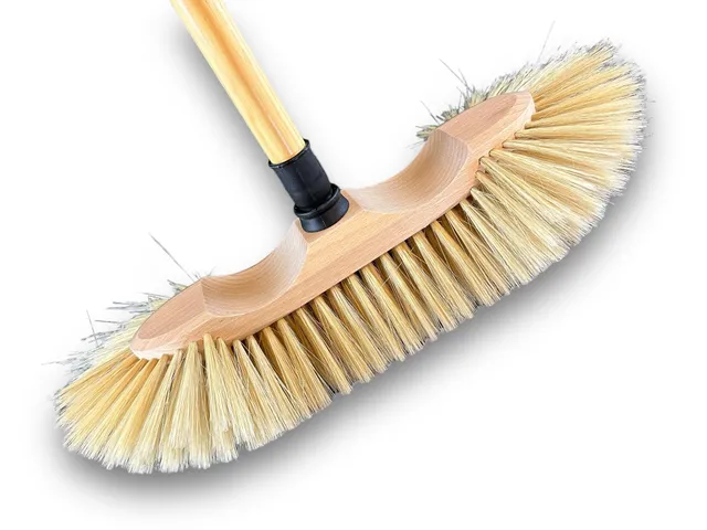 kibros-balai-m-nage-demi-t-te-soie-blanche-65-mm-manche image 1