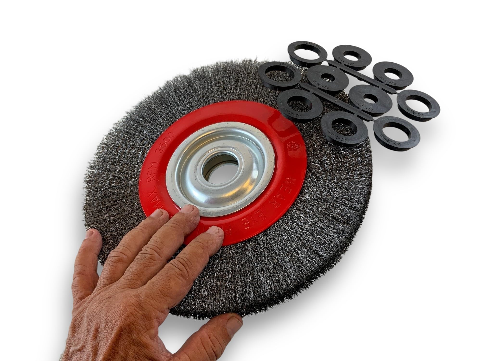 kibros-brosse-circulaire-touret-acier-250-mm-2-rangs image 4
