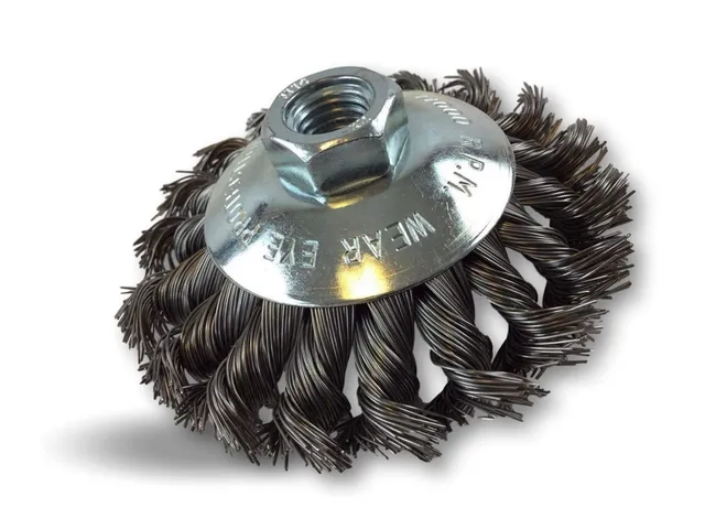 kibros-brosses-rotatives-lot-3-brosses-acier-conique-100-mm image 1
