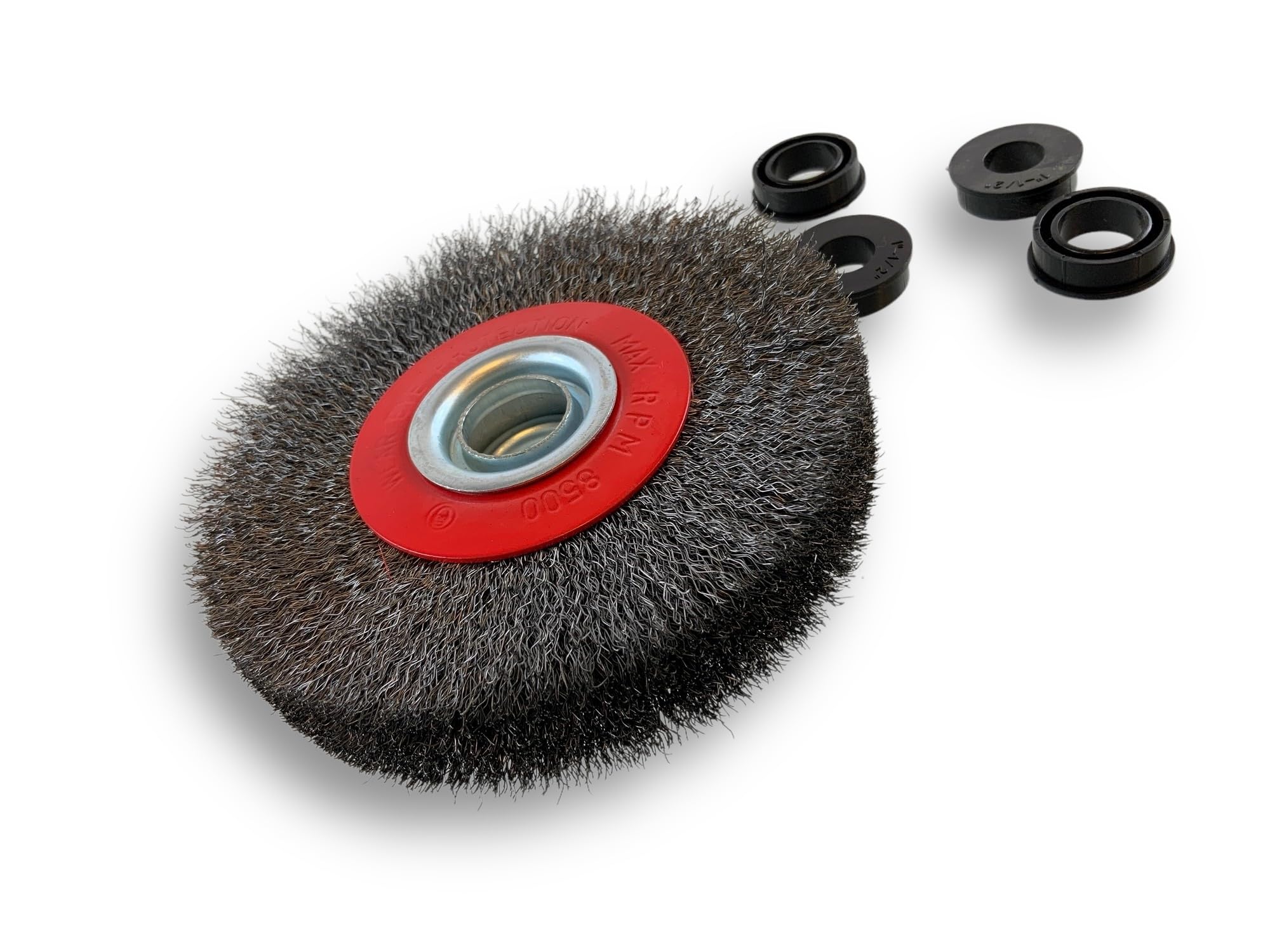 kibros-brosse-circulaire-touret-acier-souple-125-mm-2-rangs image 2