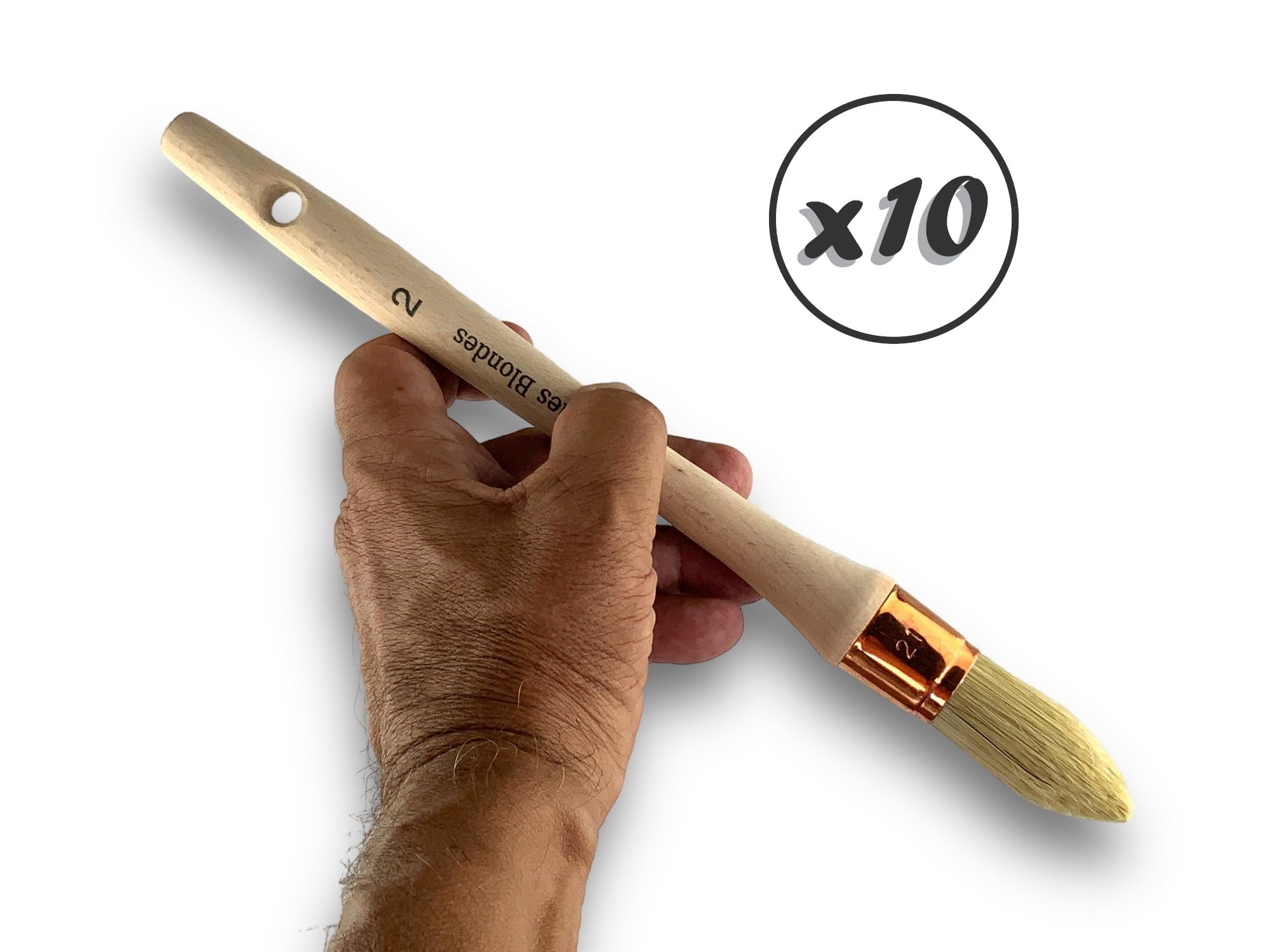 kibros-pinceau-pouce-rechampir-soie-20-mm-lot-de-10 image 5