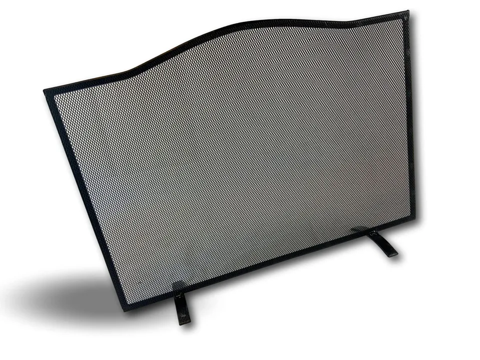 kibros-pare-feu-chapeau-gendarme-60x46-cm-acier-noir image 1