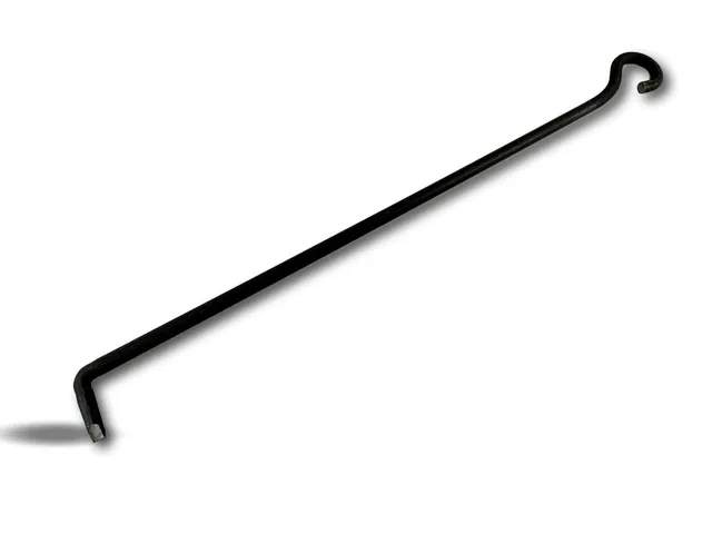 kibros-chemin-es-tisonnier-acier-forg-66-cm-feu image 1