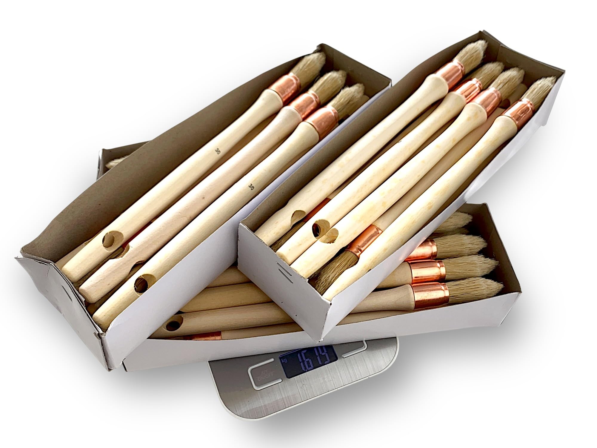 kibros-travaux-de-peinture-pinceau-rechampir-15-mm-lot-50-soie-blanche image 7