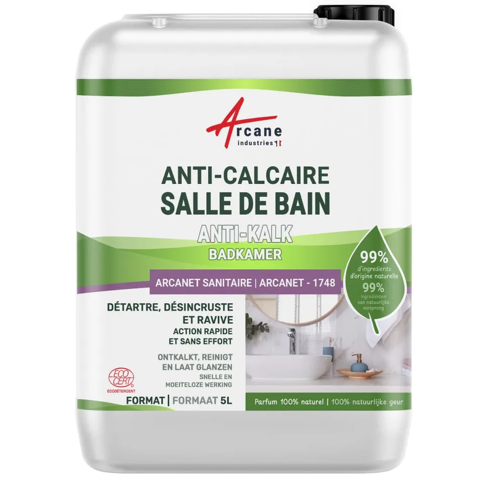arcane-industries-arcanet-nettoyant-salle-de-bain-anti-calcaire-5-l-ecocert image 1