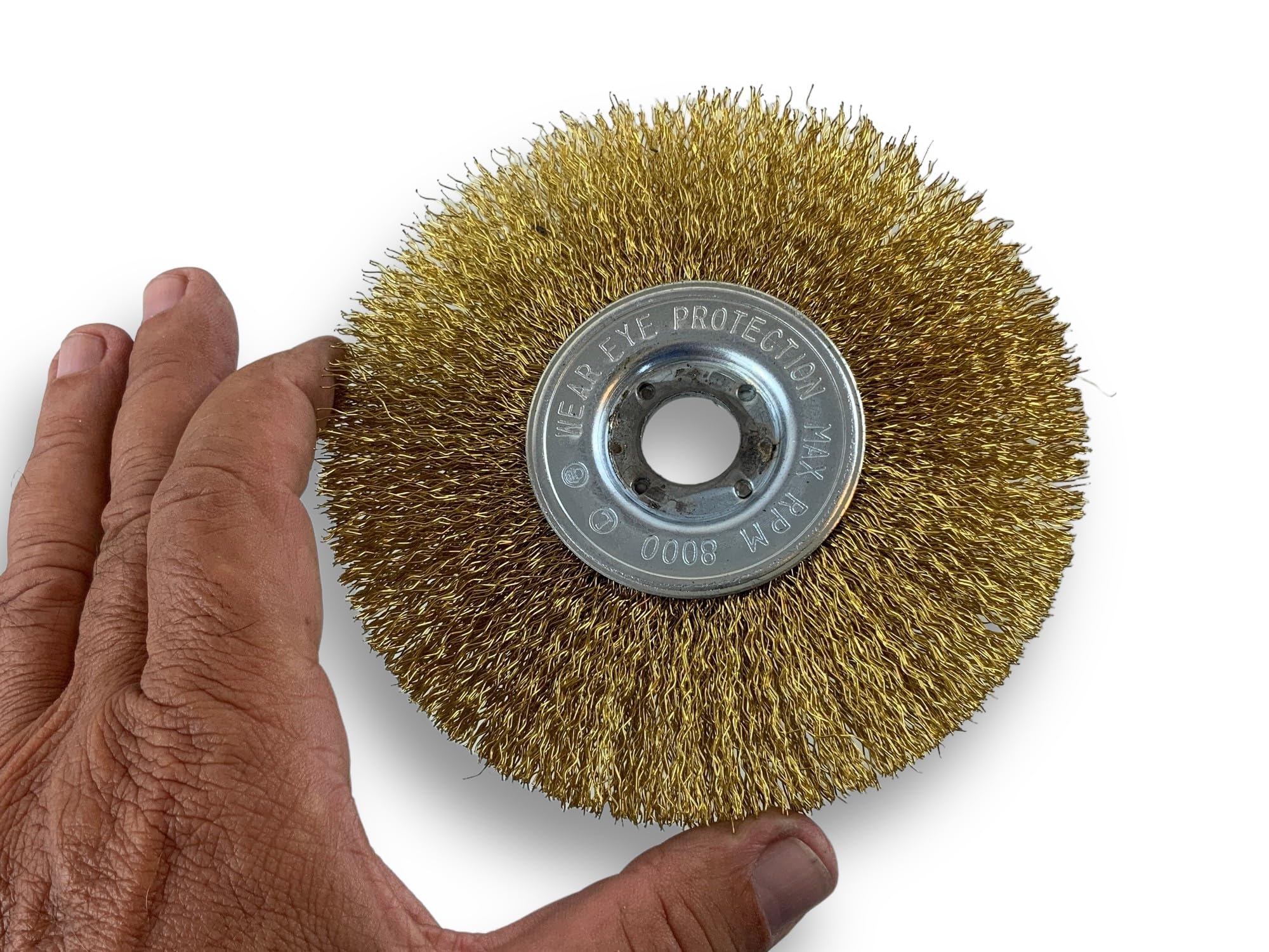 kibros-brosse-circulaire-touret-laiton-fil-dur-125-mm-1-rang-x1 image 4