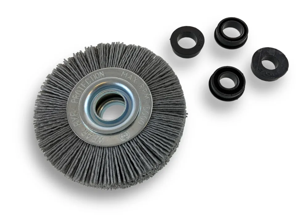 kibros-brosse-circulaire-touret-nylon-grain-120-100-mm-3-rangs image 1