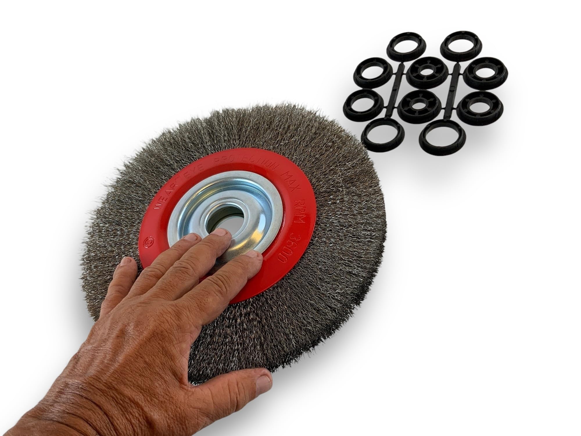 kibros-brosse-circulaire-touret-inox-250-mm-2-rangs image 4