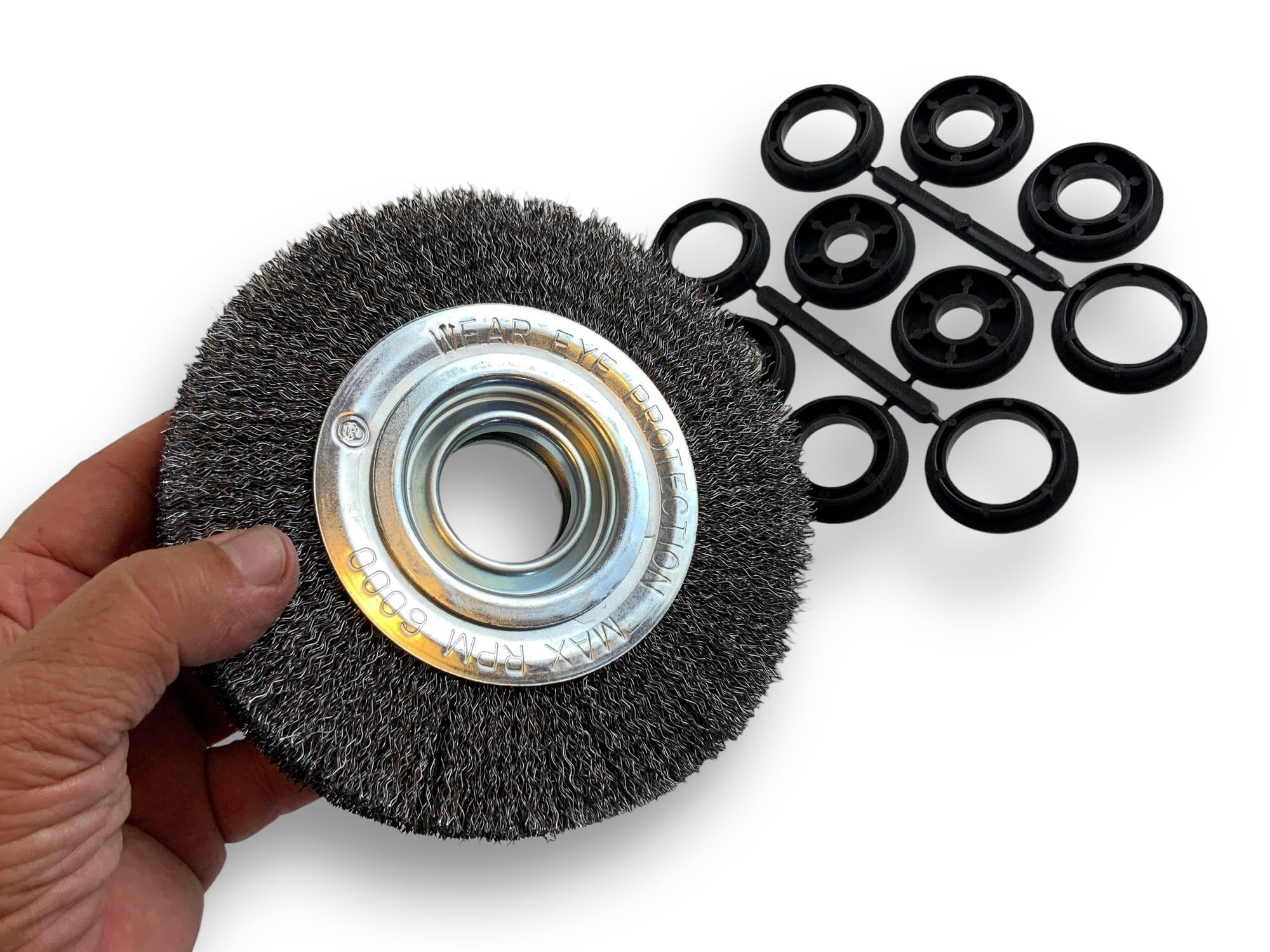 kibros-brosse-circulaire-acier-150-mm-3-rangs-fil-dur image 3