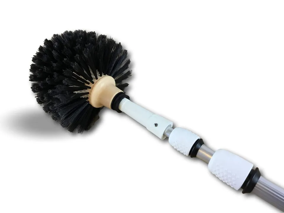 kibros-t-te-de-loup-boule-vinyle-180-mm-manche-3-8-m image 1