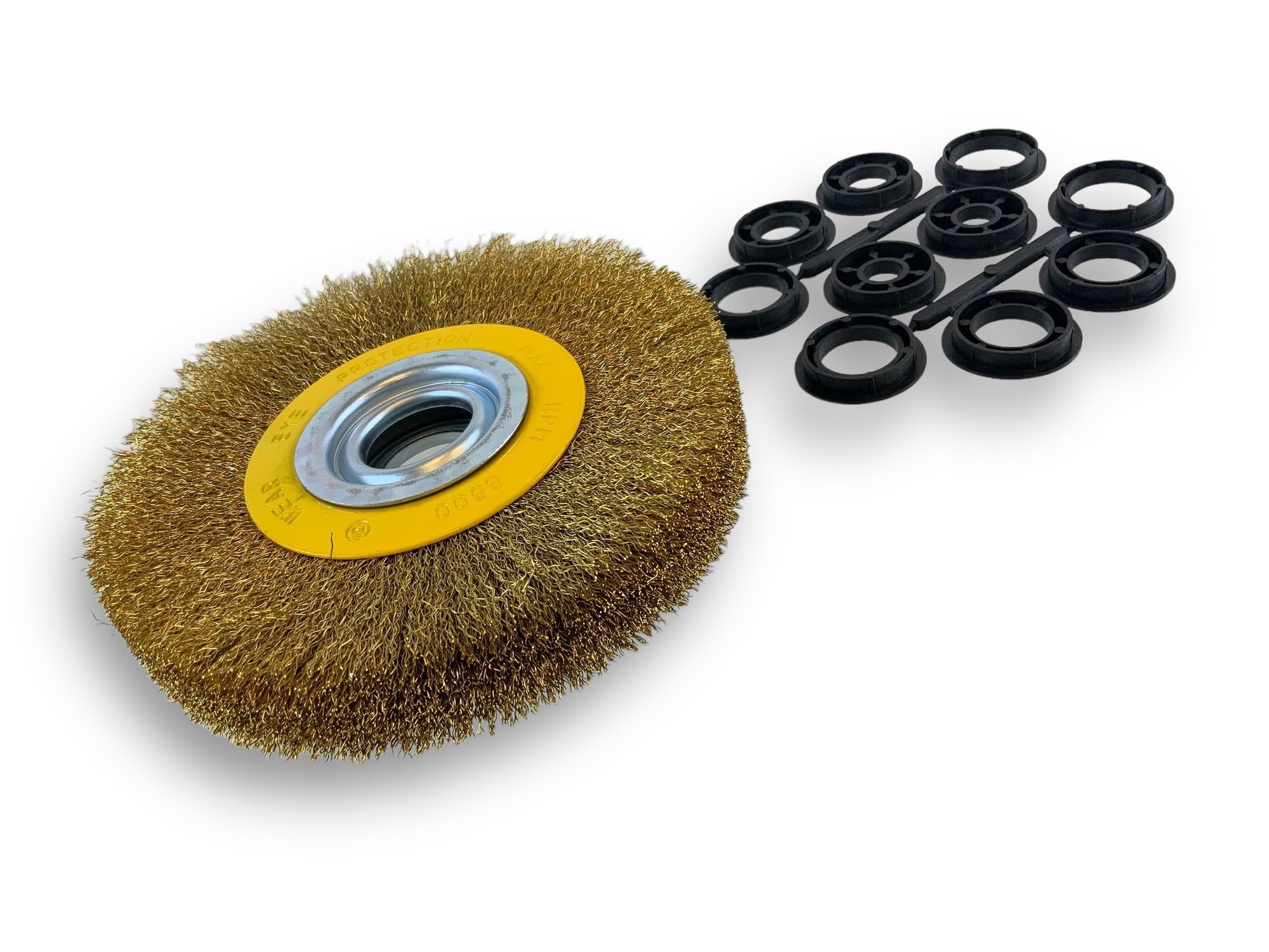 kibros-brosse-circulaire-touret-laiton-dur-175-mm-3-rangs image 2