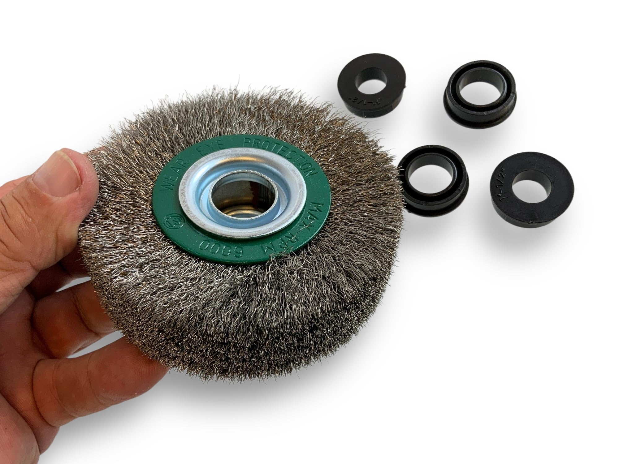 kibros-brosse-circulaire-inox-souple-100-mm-3-rangs-x1 image 3
