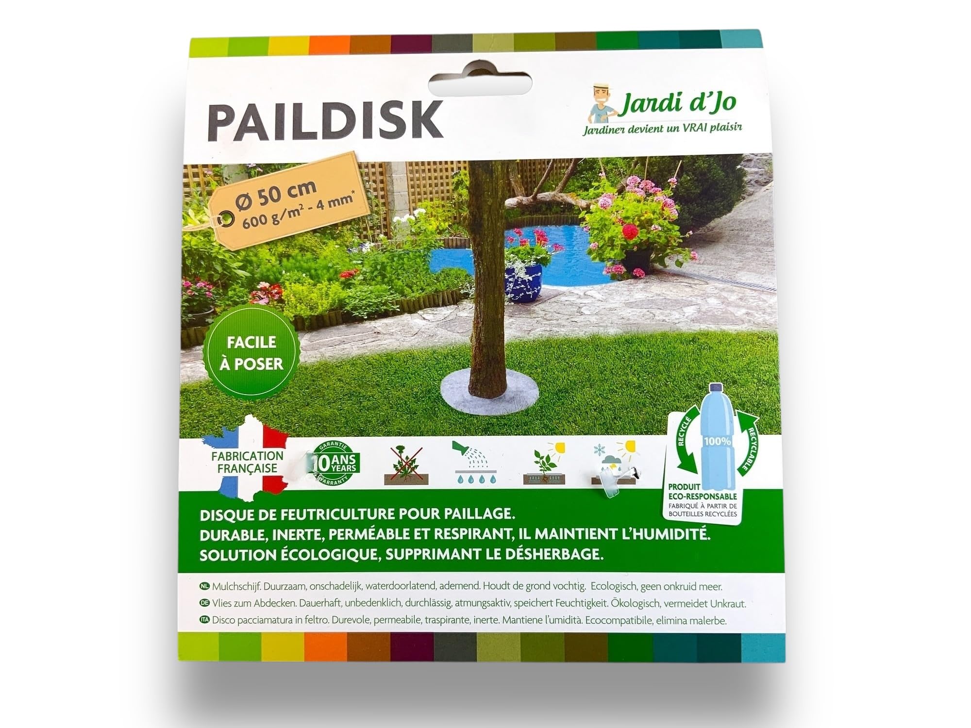 kibros-jardinage-disque-paillage-feutre-50-cm-lot-3-anti-herbe image 3