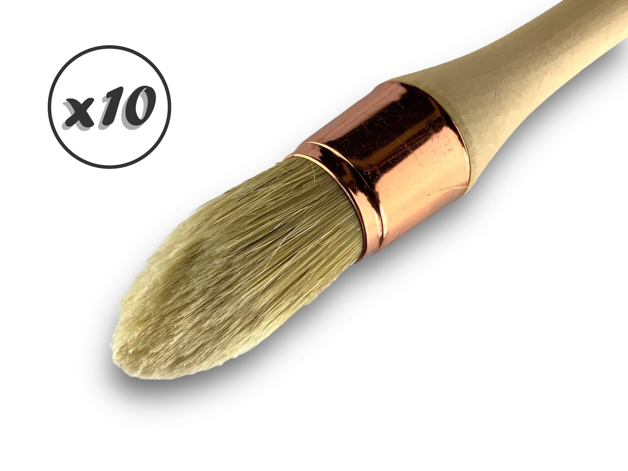 kibros-travaux-de-peinture-lot-10-pinceaux-pouce-soie-27-mm image 3