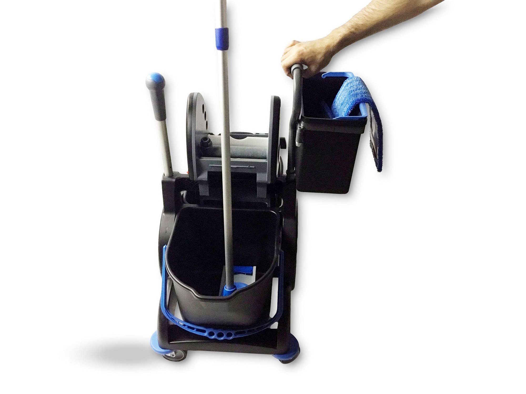 kibros-giotto-black-chariot-nettoyage-2x15l-avec-balai-frange-pro image 5