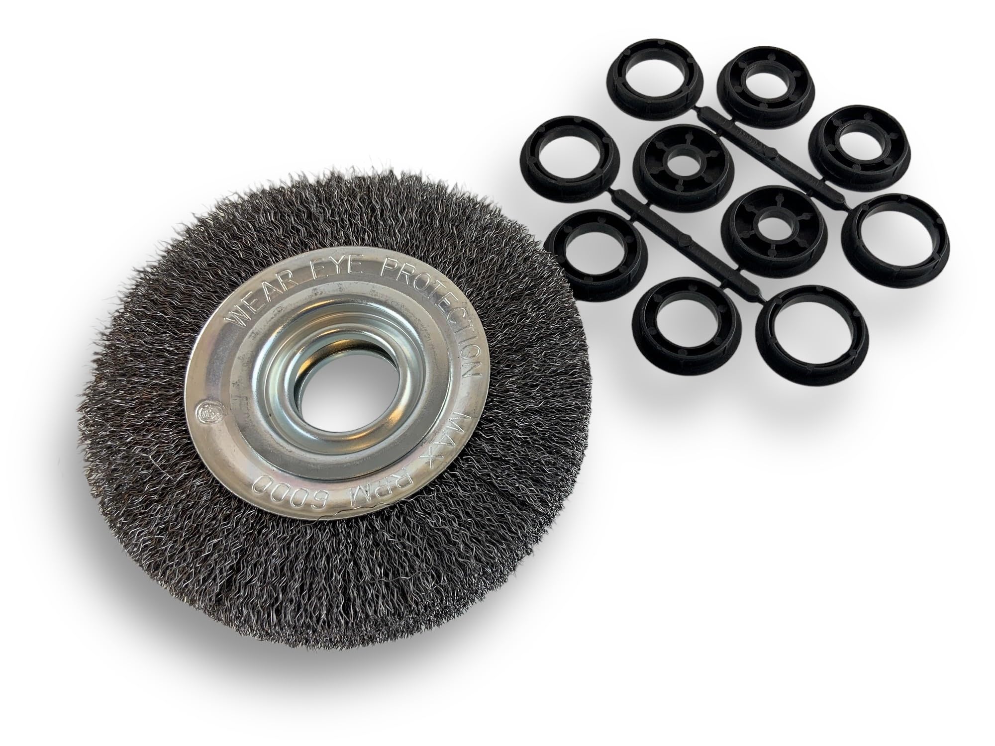 kibros-brosse-circulaire-acier-150-mm-3-rangs-fil-dur image 1