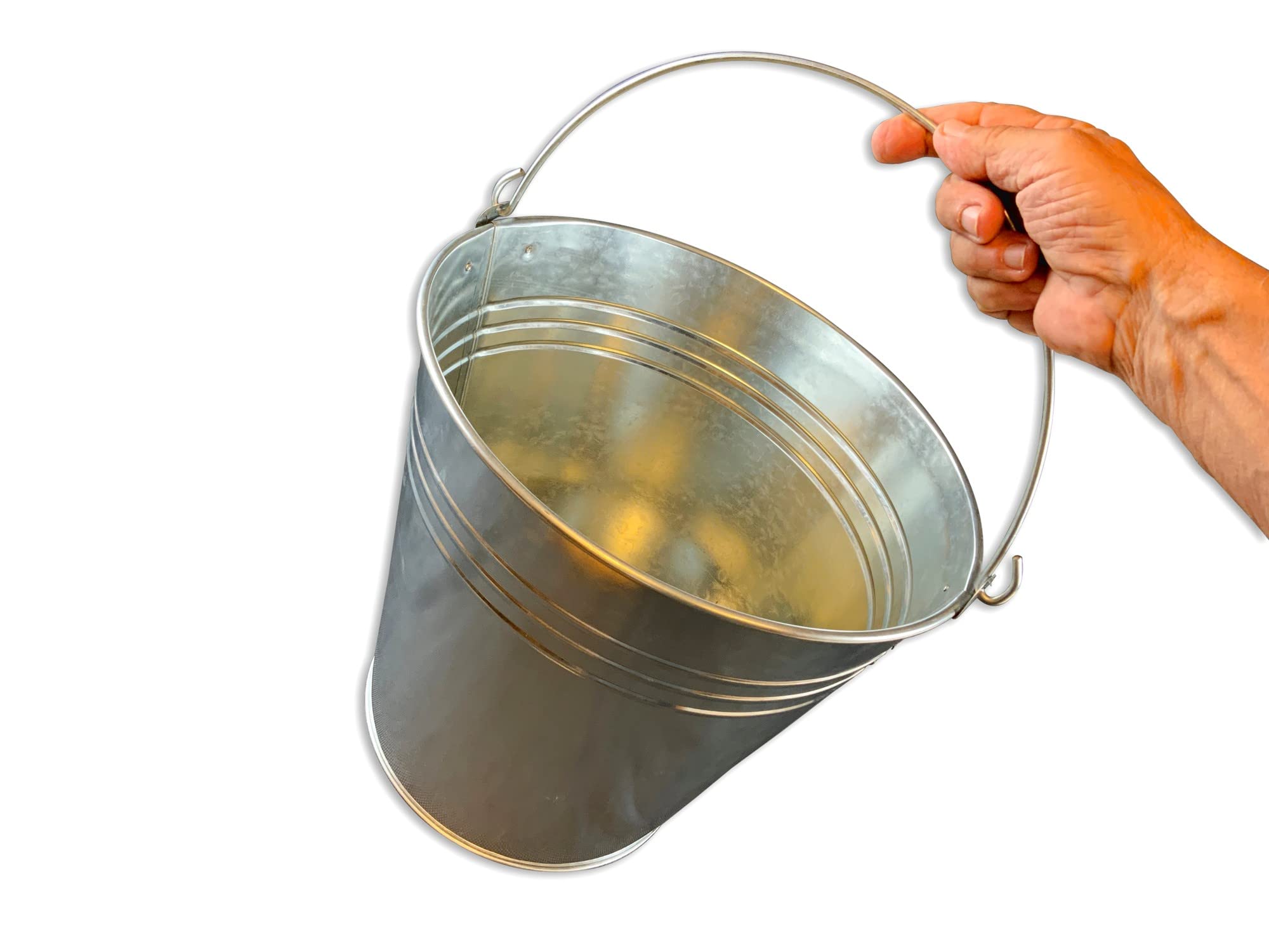 kibros-jardinage-seau-acier-galvanis-15l-31-cm-l-unit image 4