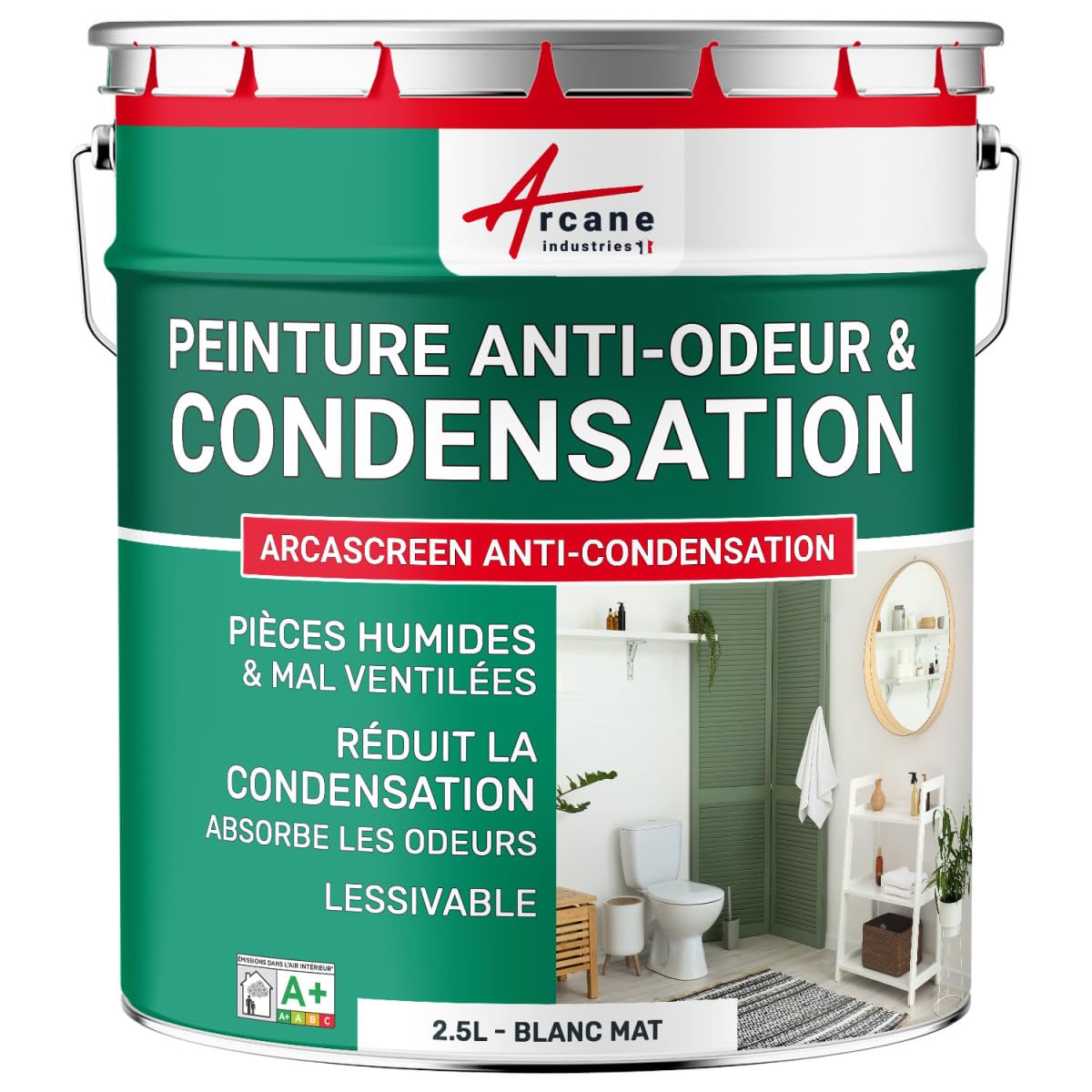 arcane-arcascreen-peinture-anti-condensation-2-5-l-blanc image 1