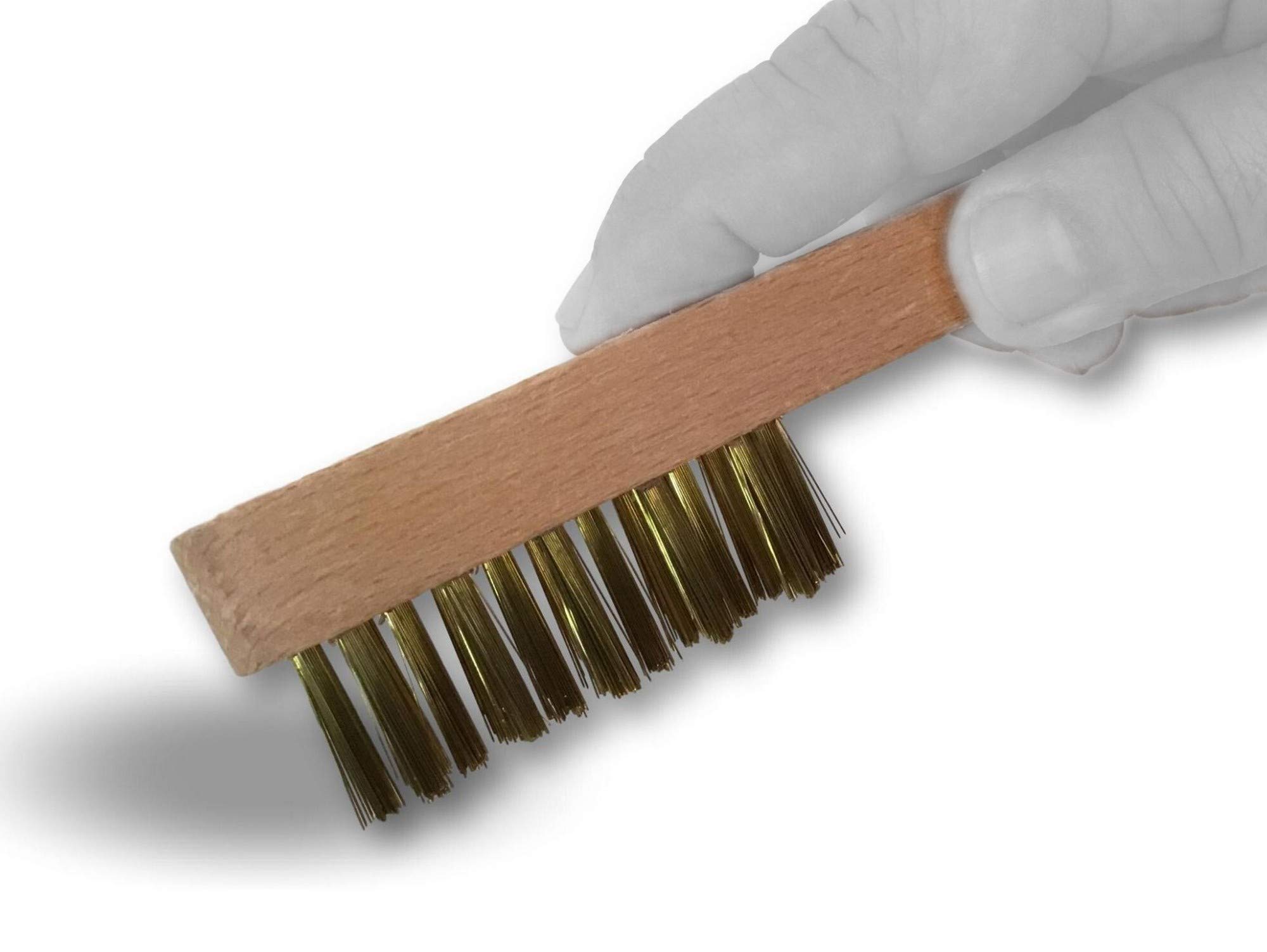 kibros-brosse-bougie-laiton-16-trous-manche-bois-unit image 5
