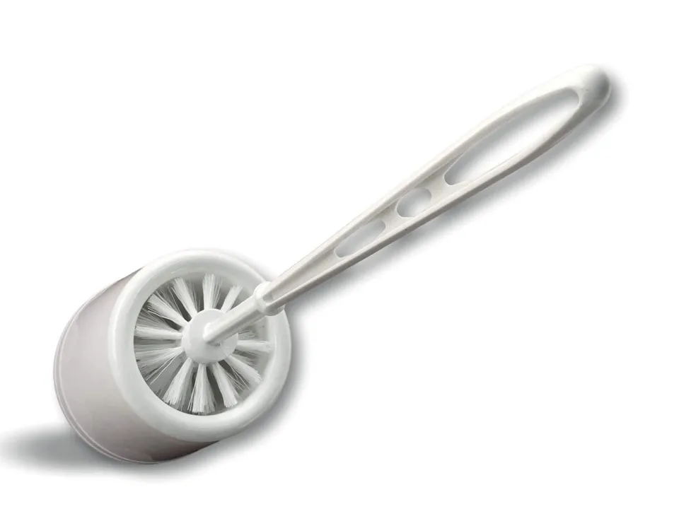 kibros-brosse-wc-boule-balayette-avec-socle-blanc-x1 image 1