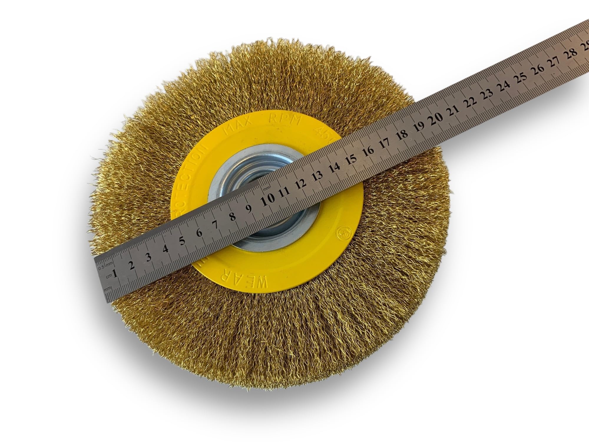 kibros-brosse-circulaire-touret-laiton-200-mm-2-rangs image 5
