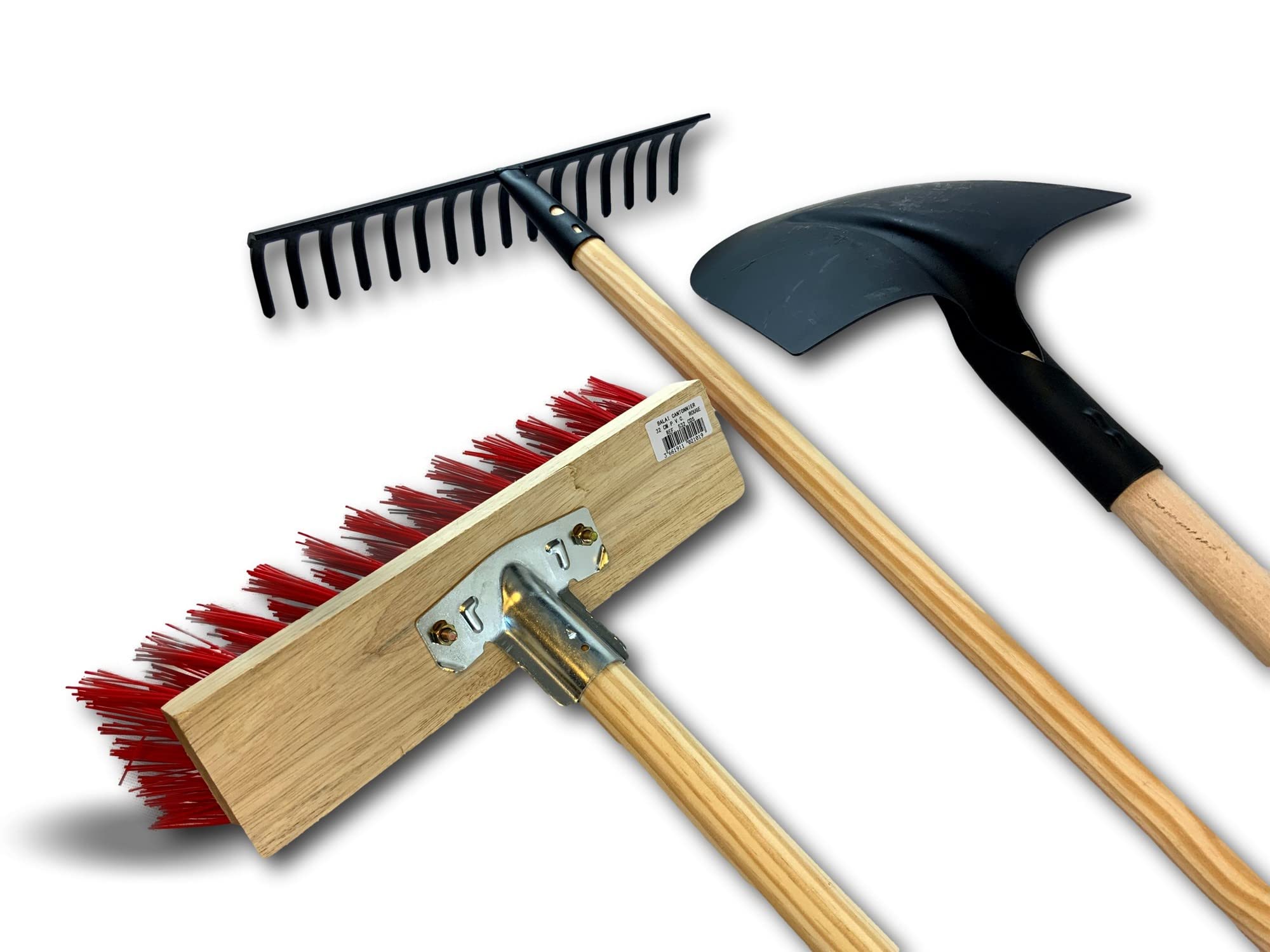 kibros-rtpl32kit-kit-r-teau-pelle-balai-cantonnier-manche-bois image 3