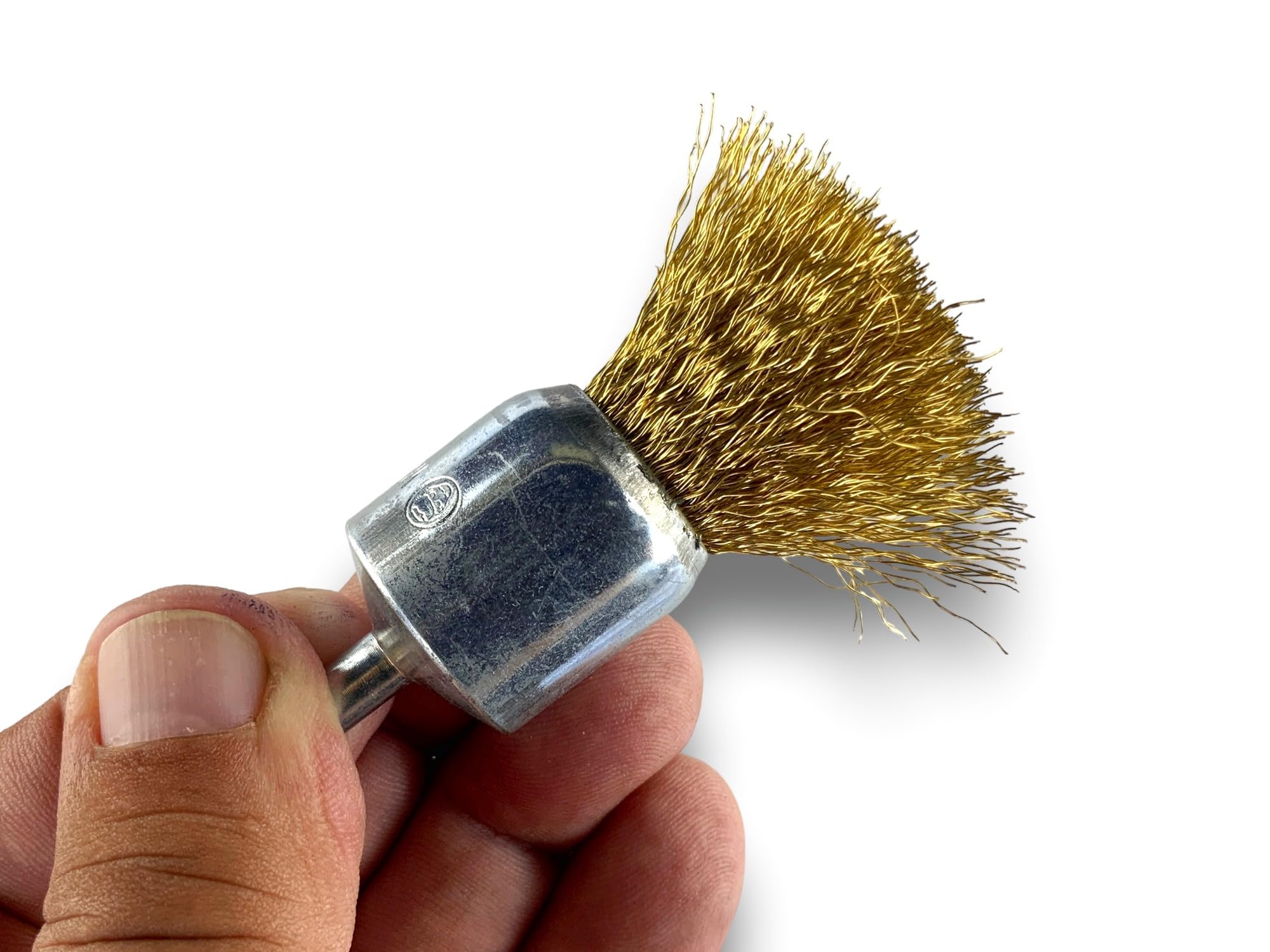 kibros-brosse-pinceau-laiton-22mm-brosse-bout-perceuse-x1-souple image 4