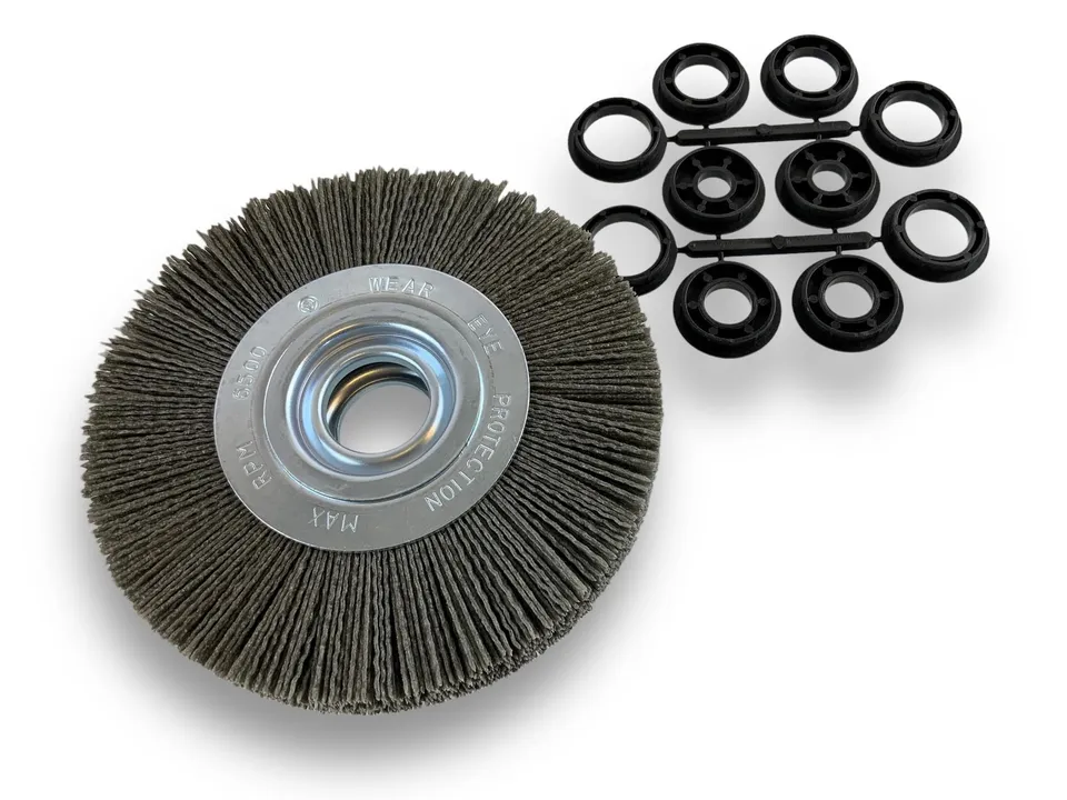 kibros-brosse-circulaire-touret-nylon-grain-80-175-mm-3-rangs-x1 image 1