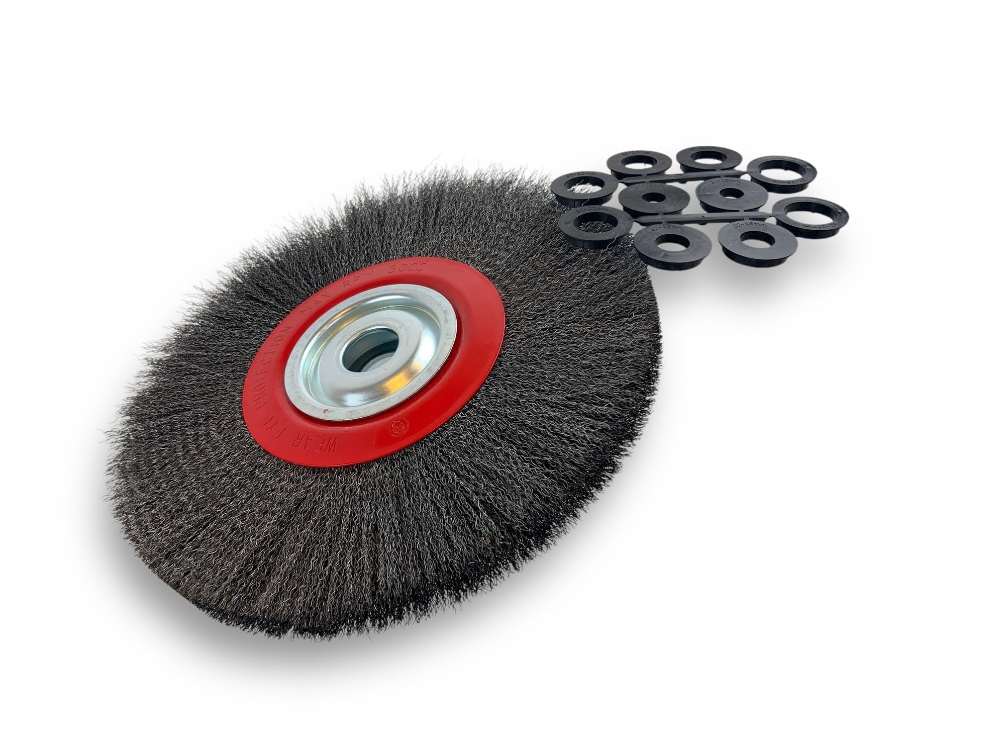 kibros-brosse-circulaire-touret-acier-souple-300-mm-2-rangs image 2