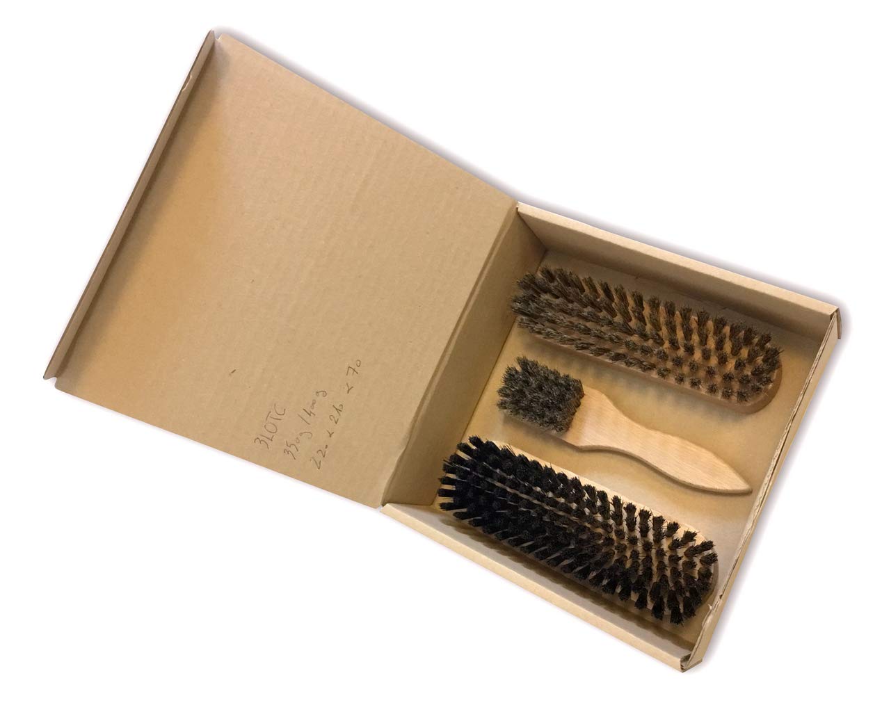 kibros-kit-cirage-3-brosses-soie-brosse-cuir-bottes image 5