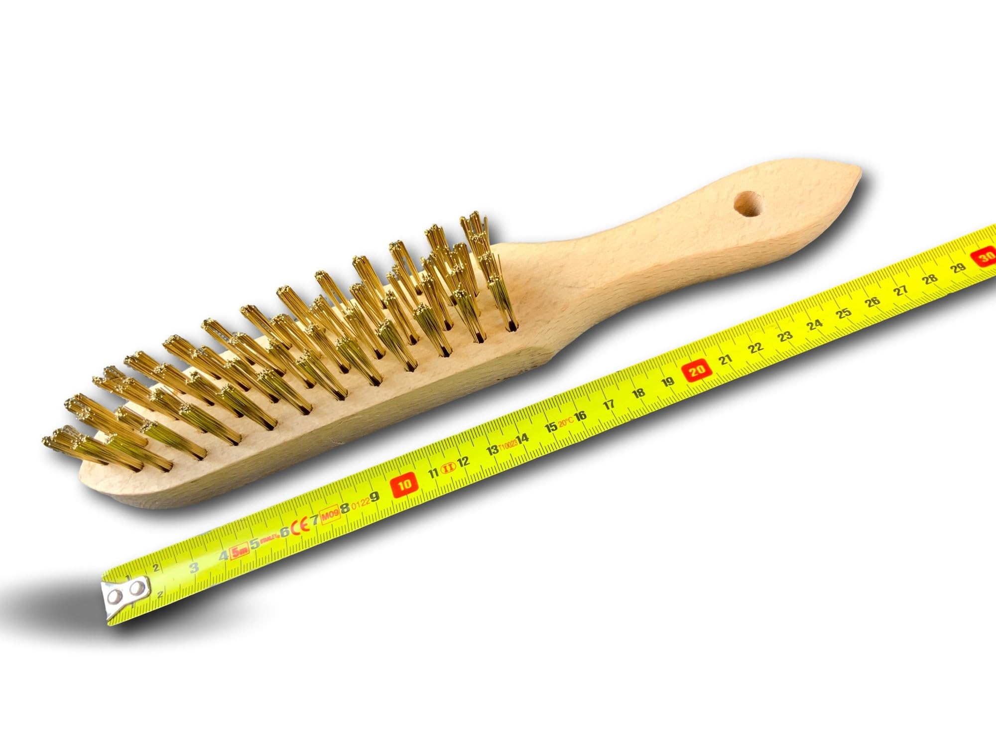 kibros-brosse-soudeur-laiton-4-rangs-manche-bois image 5