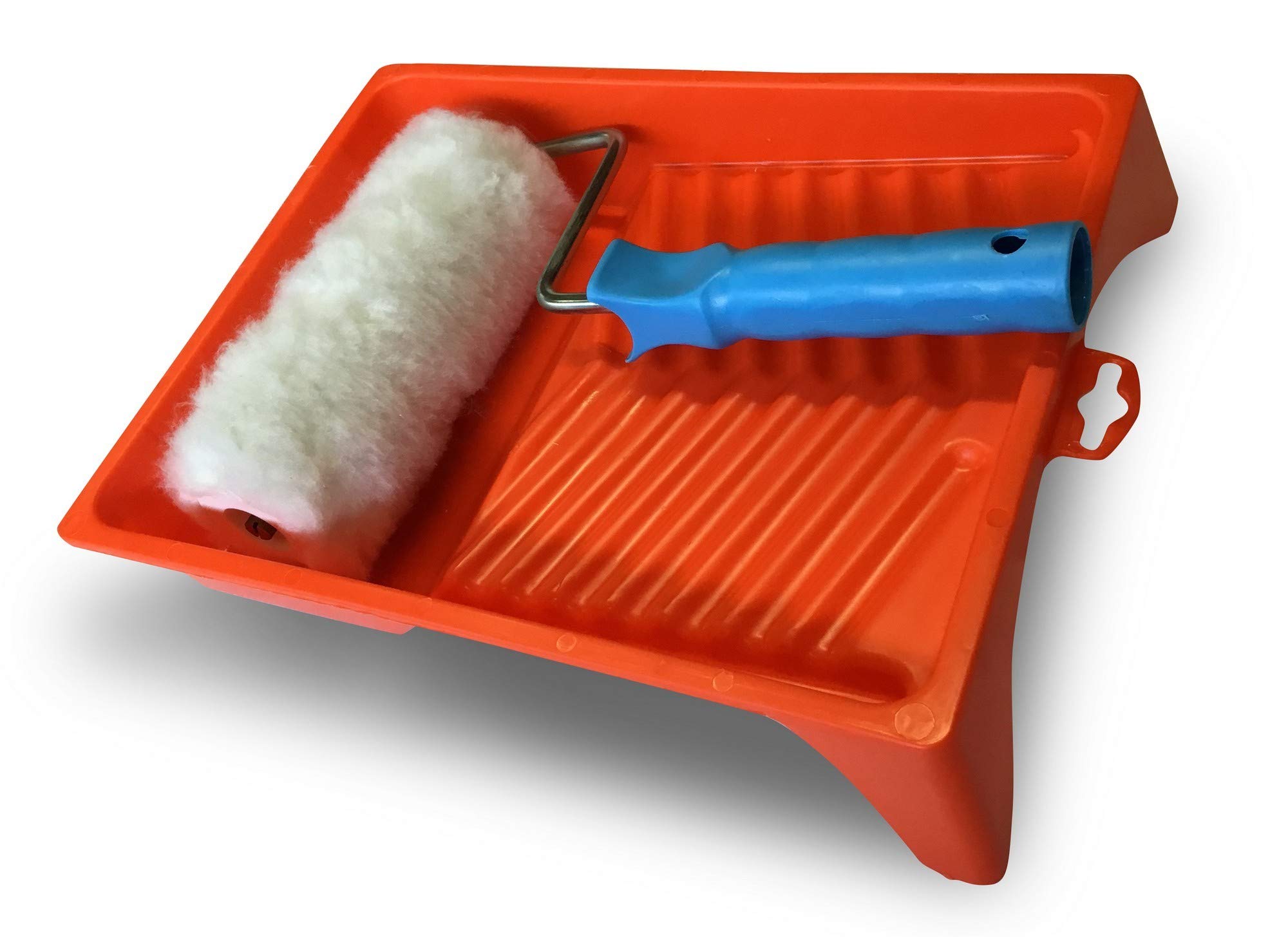 kibros-travaux-de-peinture-kit-bac-plat-rouleau-polyester-18-cm image 1