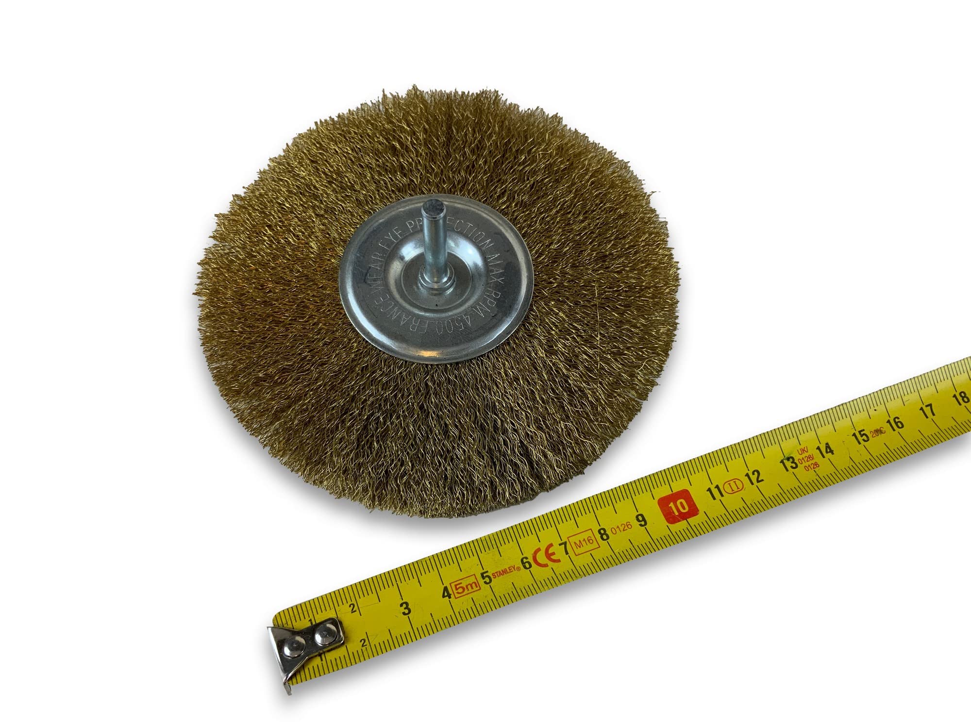 kibros-125-mm-8-mm-brosse-circulaire-laiton-dur-1-rang image 6