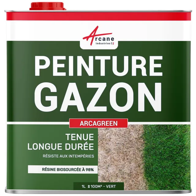 arcadeco-arcagreen-peinture-gazon-1-l-vert image 1