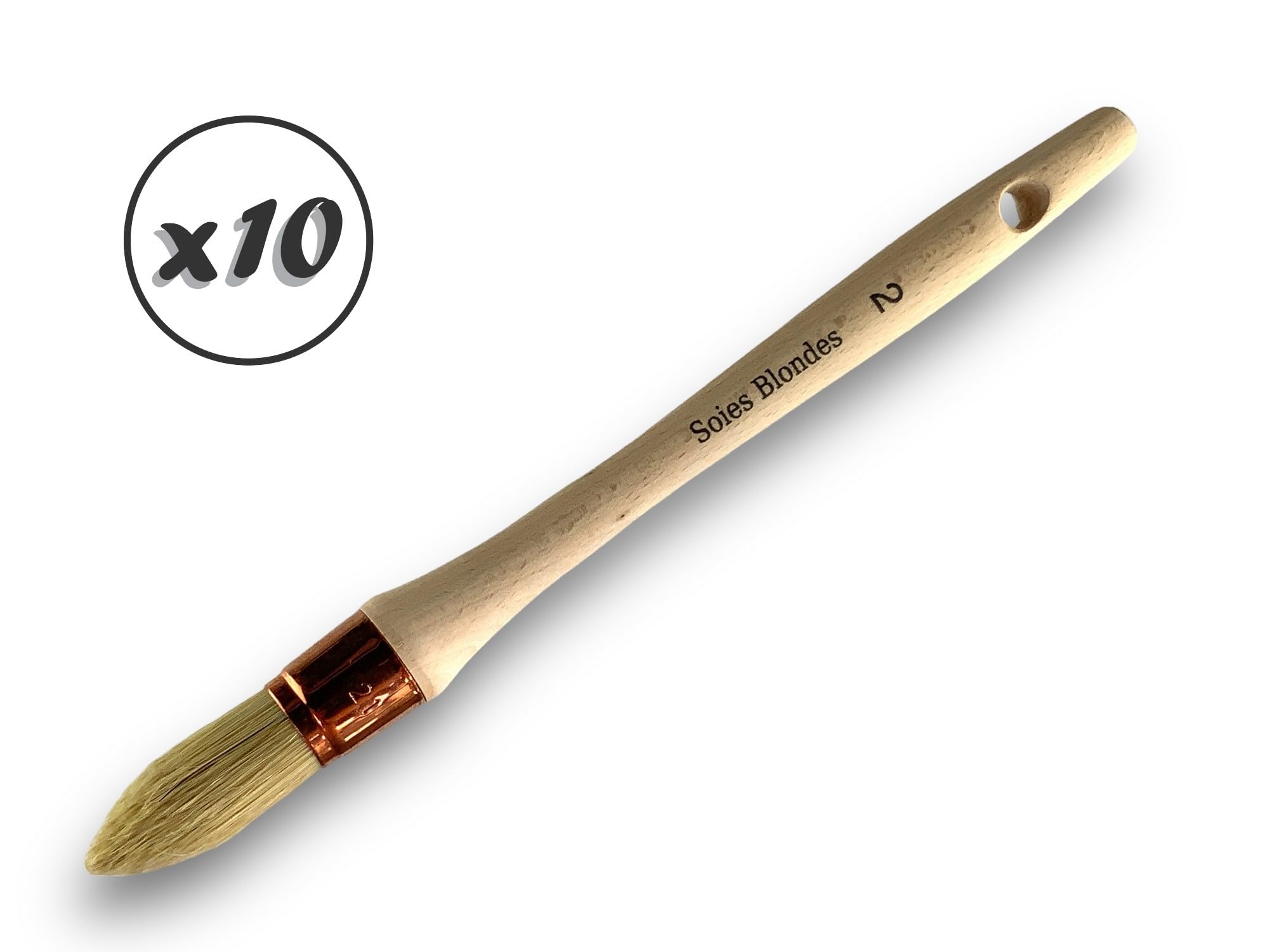 kibros-pinceau-pouce-rechampir-soie-20-mm-lot-de-10 image 2