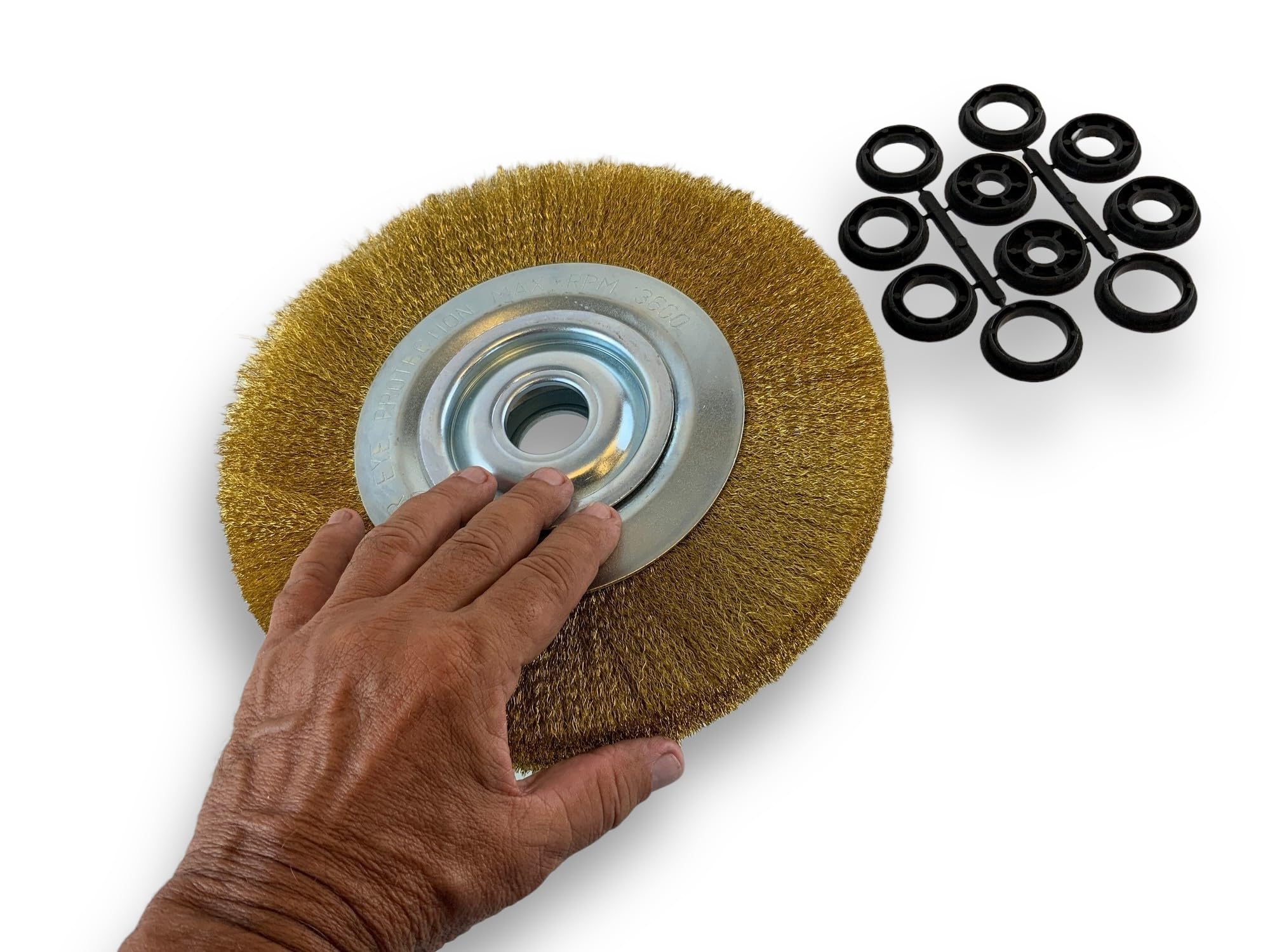 kibros-brosses-rotatives-brosse-touret-laiton-250-mm-2-rangs image 4