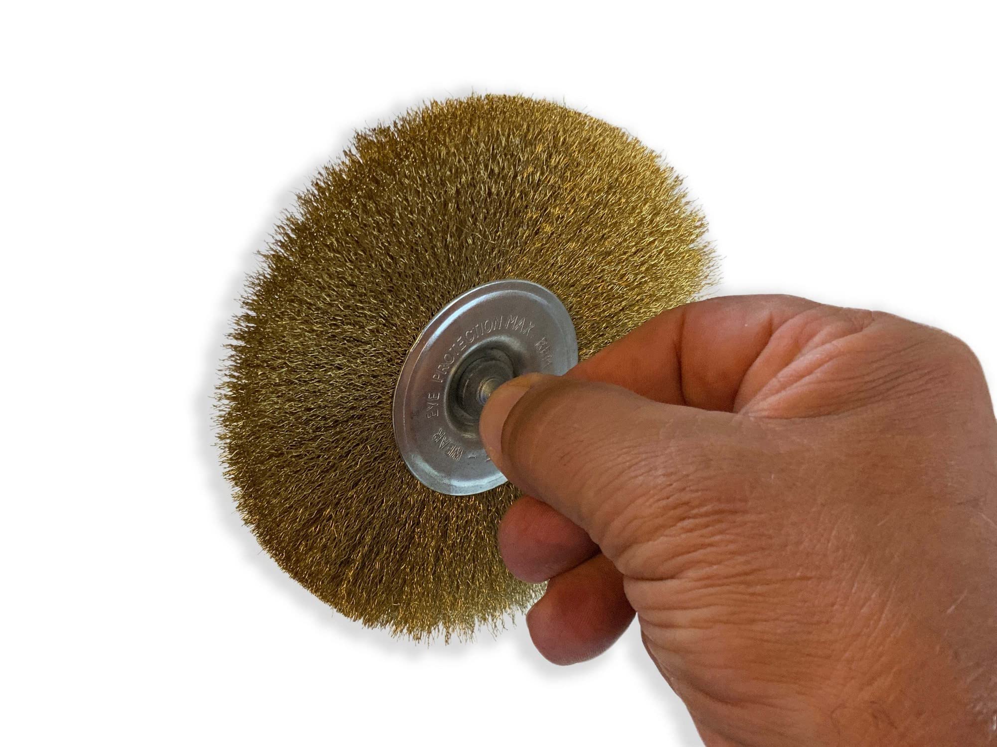 kibros-brosse-circulaire-125-laiton-souple-18-mm-perceuse image 4
