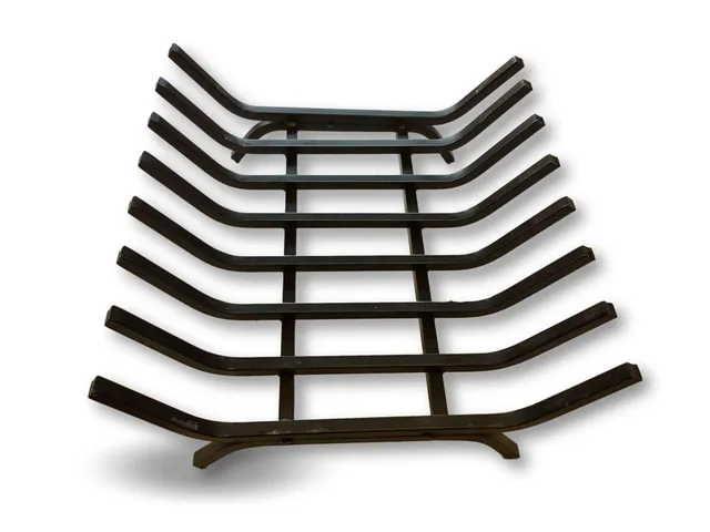 kibros-grille-porte-b-ches-acier-forg-grille-40x36x16-cm image 1
