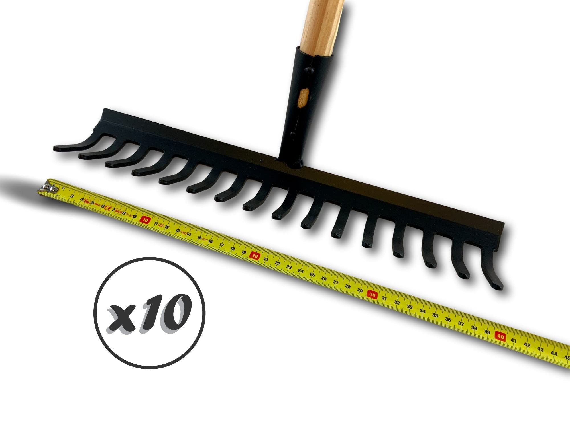 kibros-lot-10-r-teaux-16-dents-40-cm-manche-150-cm image 7