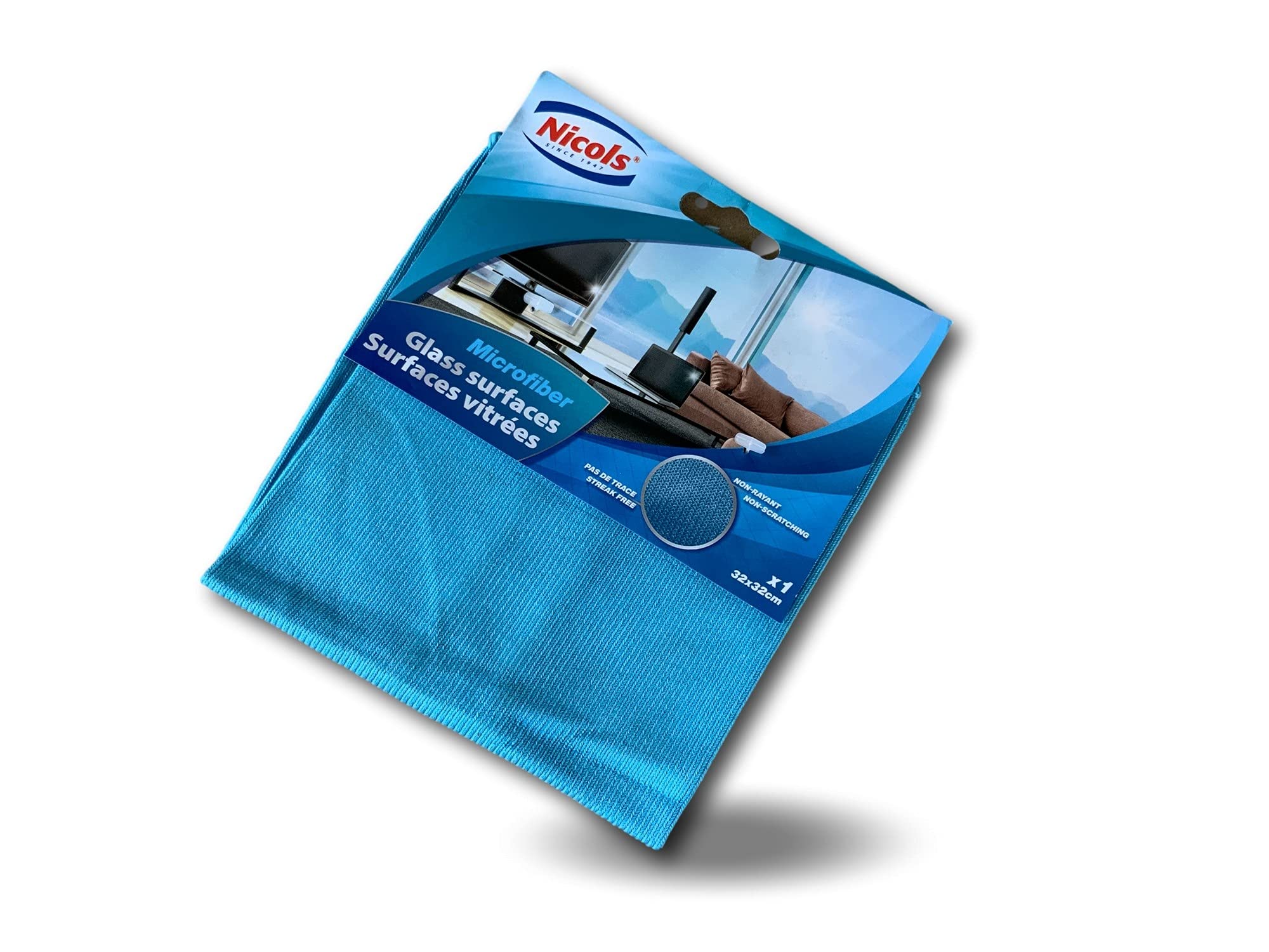 kibros-lavette-microfibre-vitre-32x32-cm-sans-trace image 2