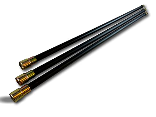 kibros-hyper-pro-canne-de-ramonage-1-4-m-lot-de-3-noire-ppn image 8