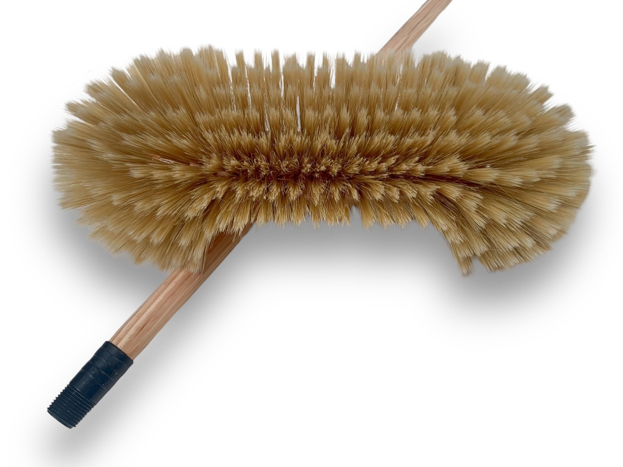 kibros-balai-demi-t-te-pet-blanc-60-mm-manche-bois-1-40-m image 2