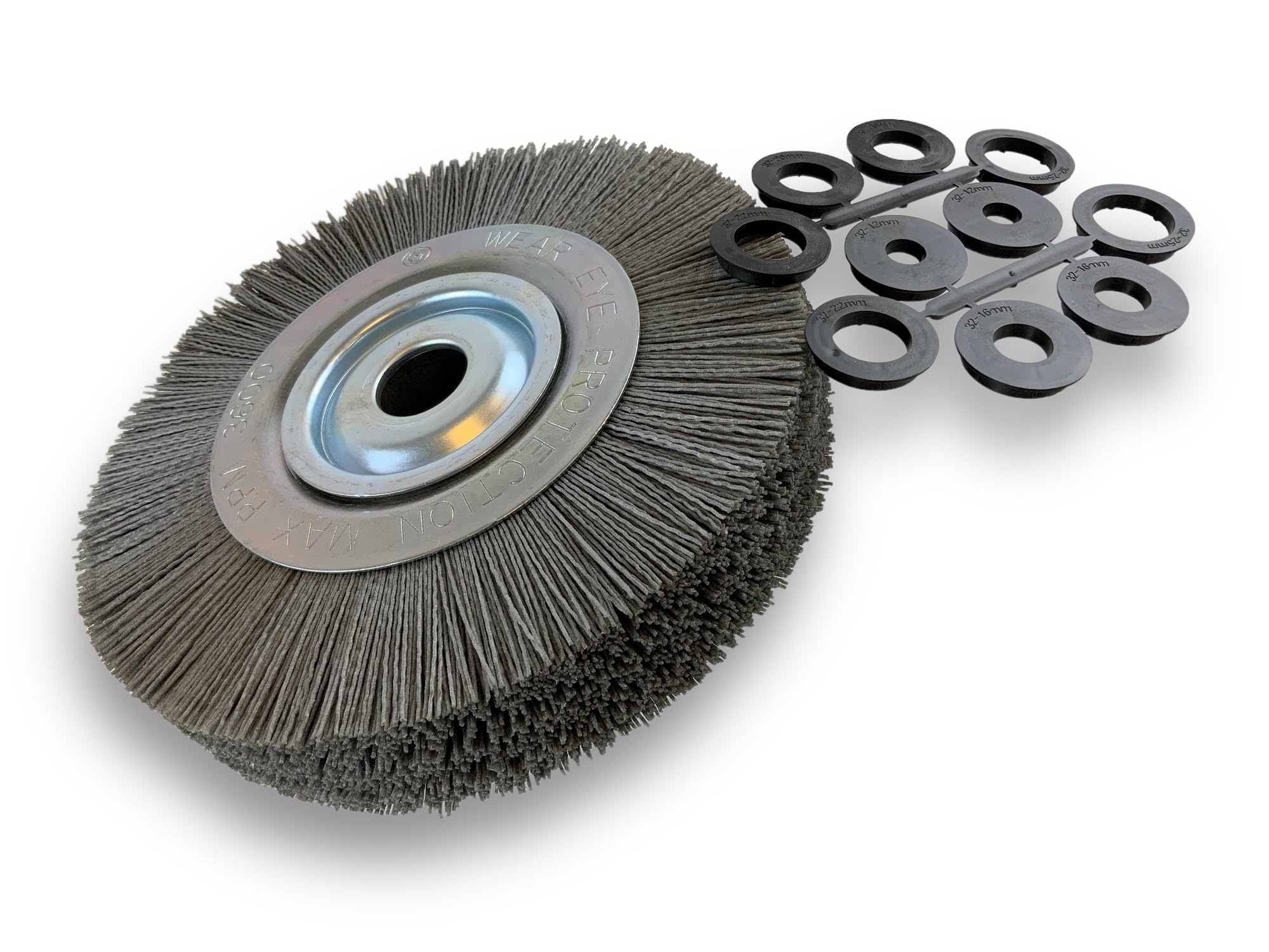 kibros-brosse-circulaire-touret-nylon-grain-120-250-mm-3-rangs image 2