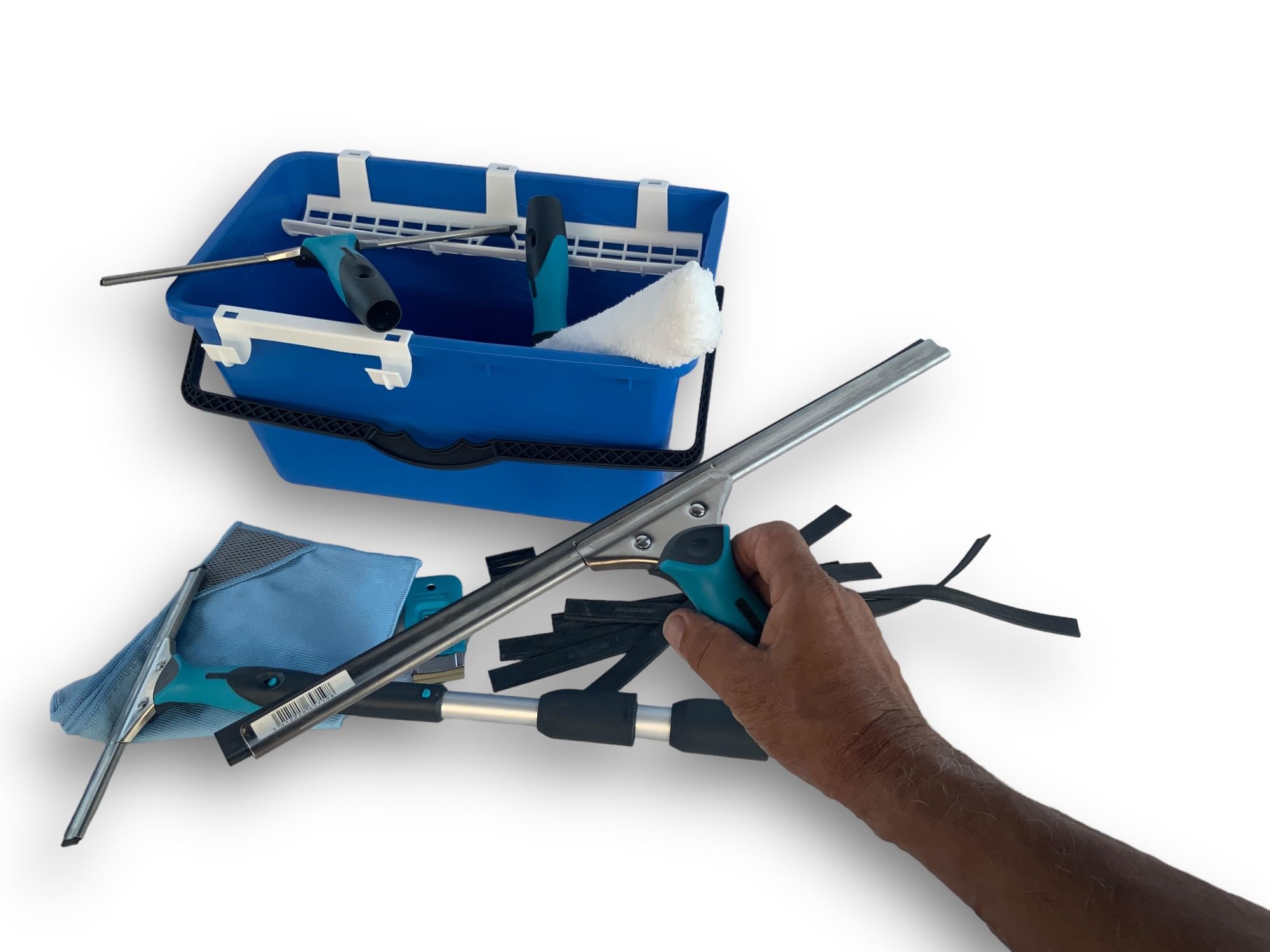 kibros-hyper-pro-kit-laveur-vitres-seau-18-l-3-raclettes image 6